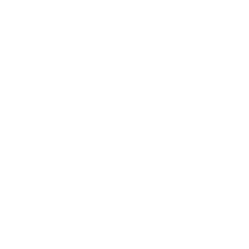 Simple white drawing of two people, engaged in a conversation, represented by a speech bubble.