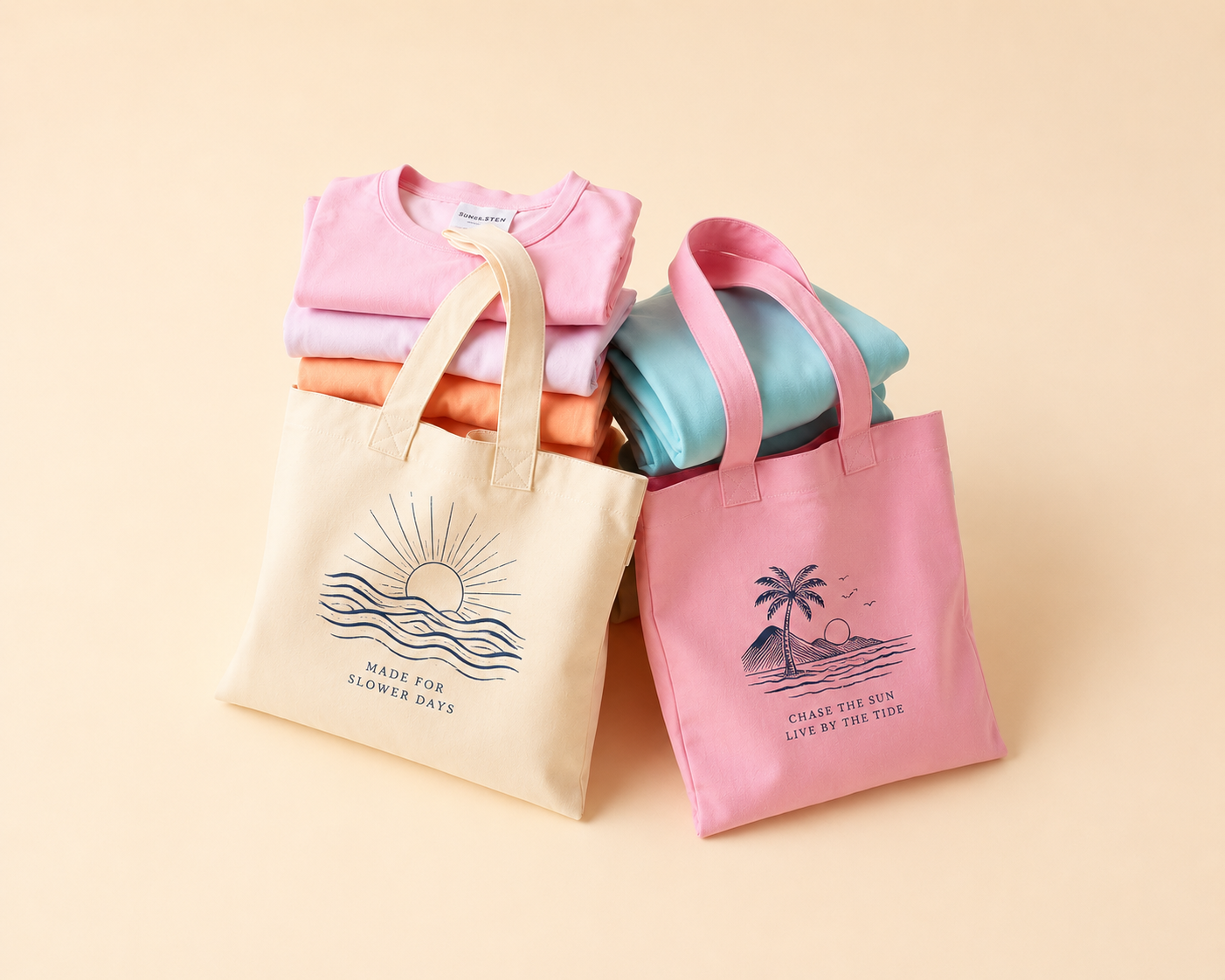 T-shirt tote bag printing no minimum order