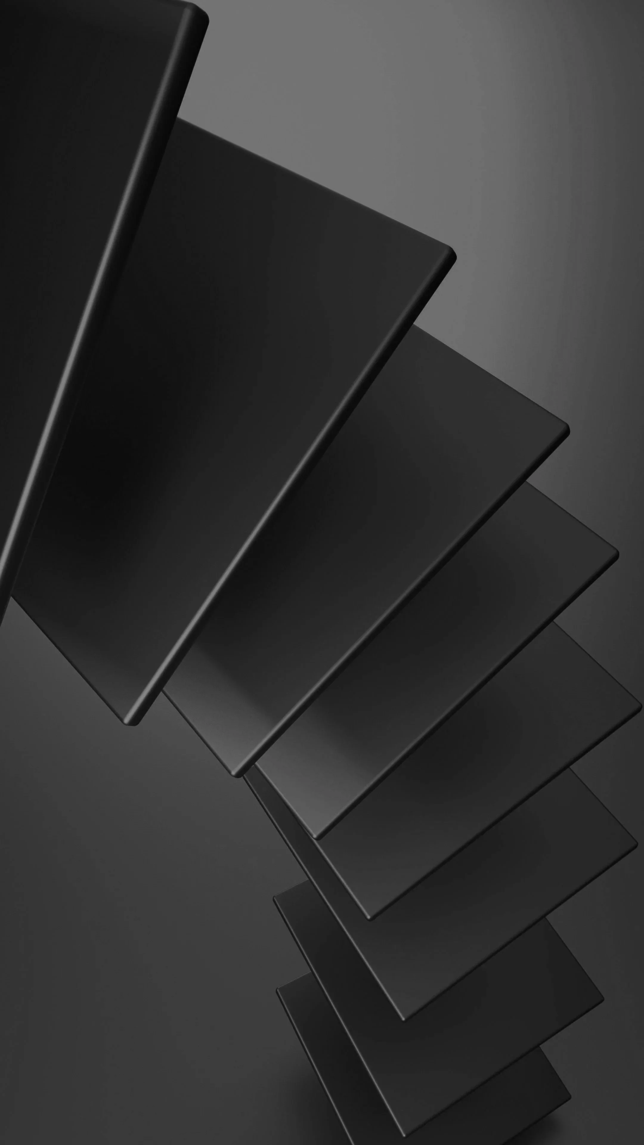 Layered geometric form — twenty years of premium hospitality experience as the foundation of the advisory practice.