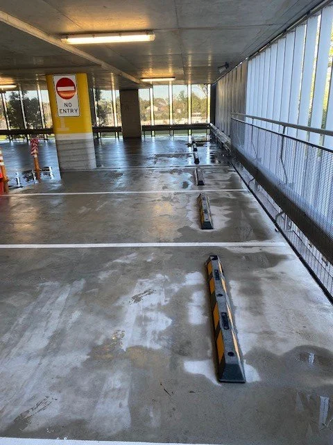 Just cleaned car park by Douglas Wright Group in Sydney