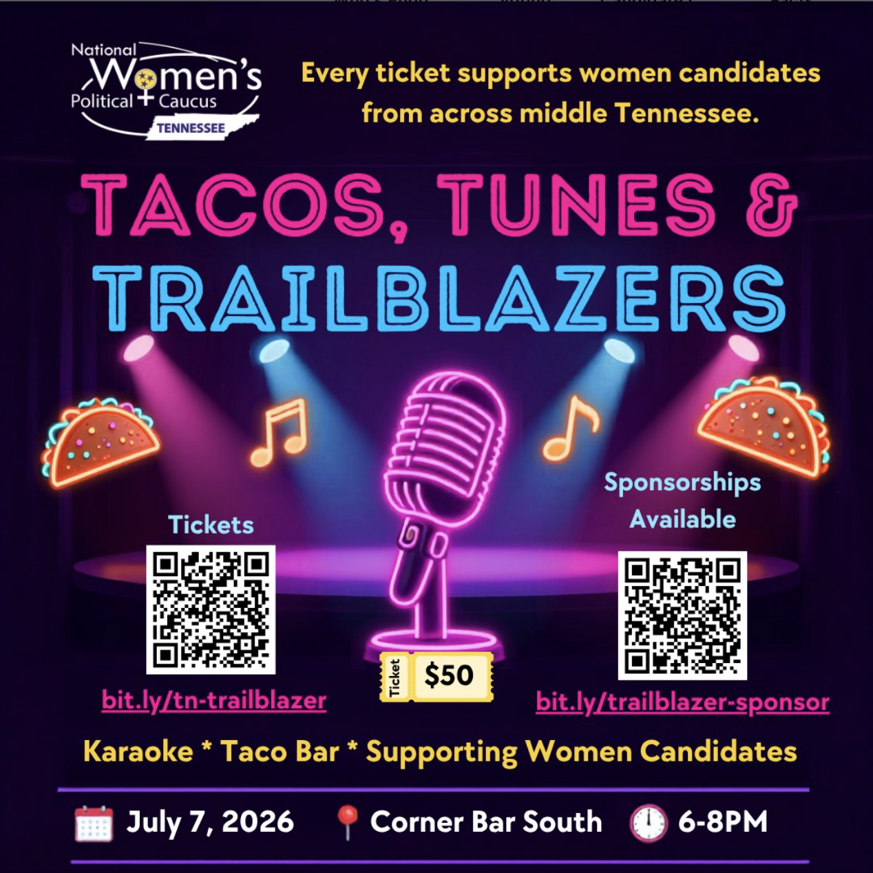 Tacos, Tunes and Trailblazers