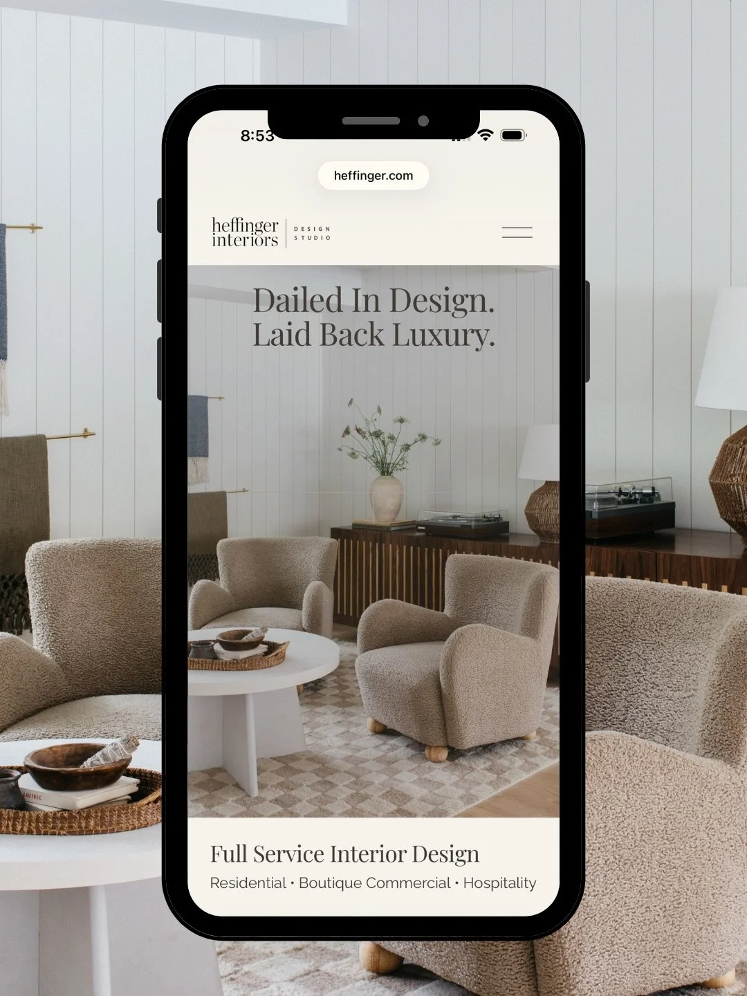 Our new website is live!

A fresh look that reflects our approach to creating spaces that are thoughtful, approachable, and effortlessly elevated. We&rsquo;re all about the balance of beauty and function, and what we like to call laid back luxury.

T
