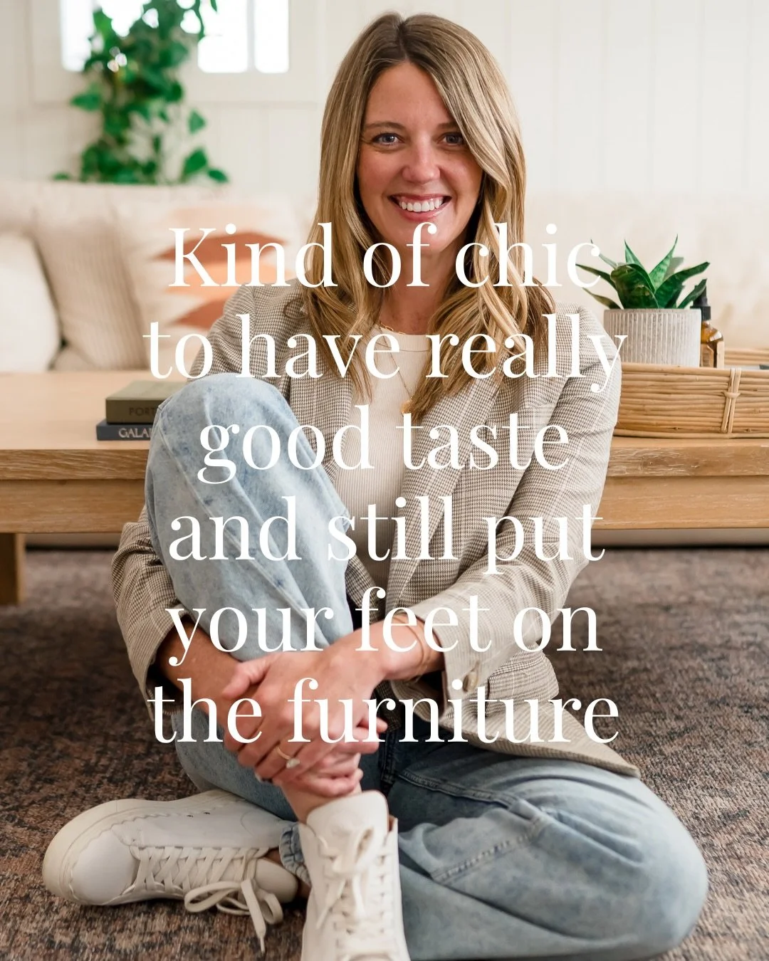 Kind of chic to have a home that looks really good but doesn&rsquo;t take itself too seriously.

A little vintage. A little unexpected. Really good materials. Plenty of personality. And absolutely nothing too precious to actually live with.

That&rsq