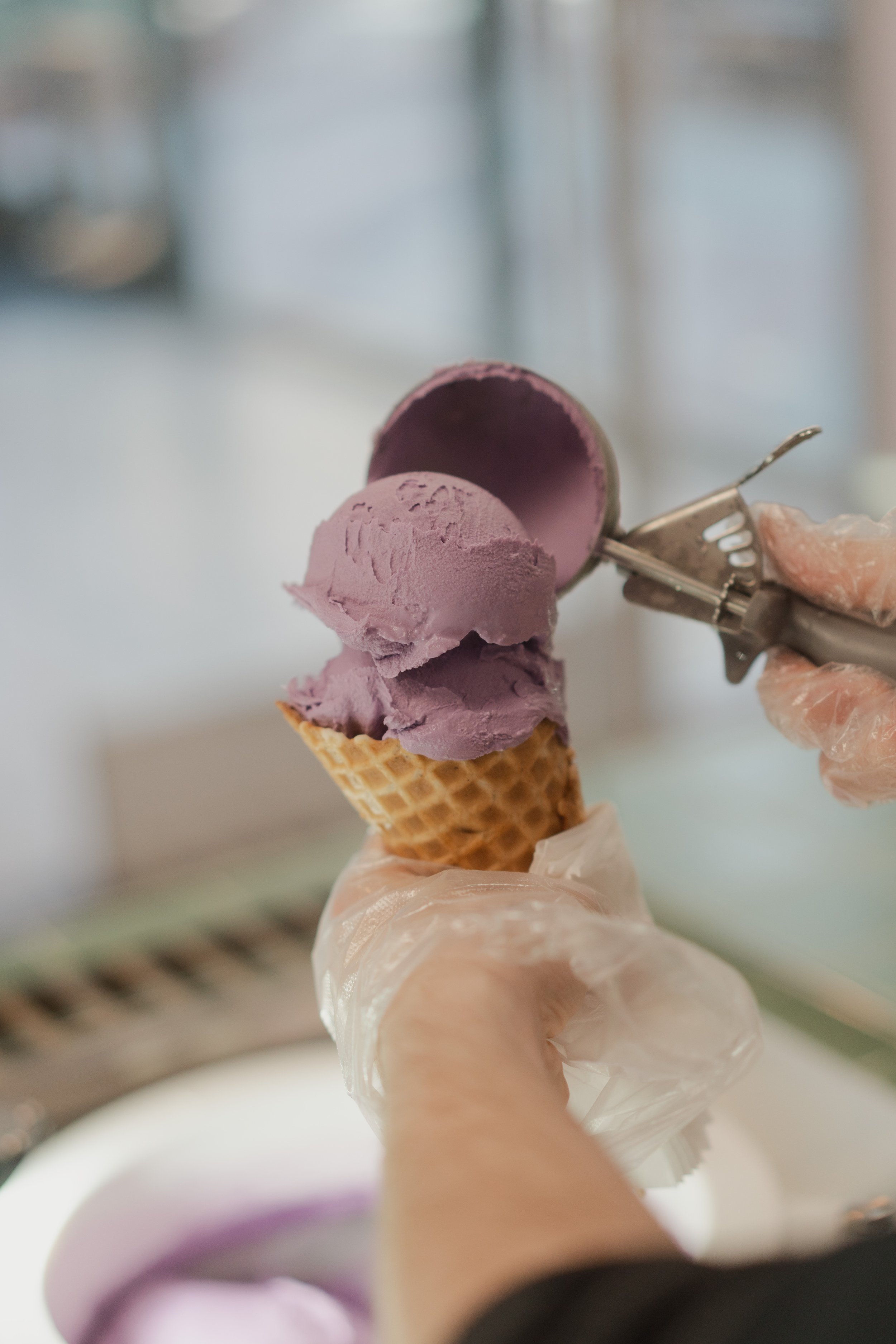 Scooping Ice Cream