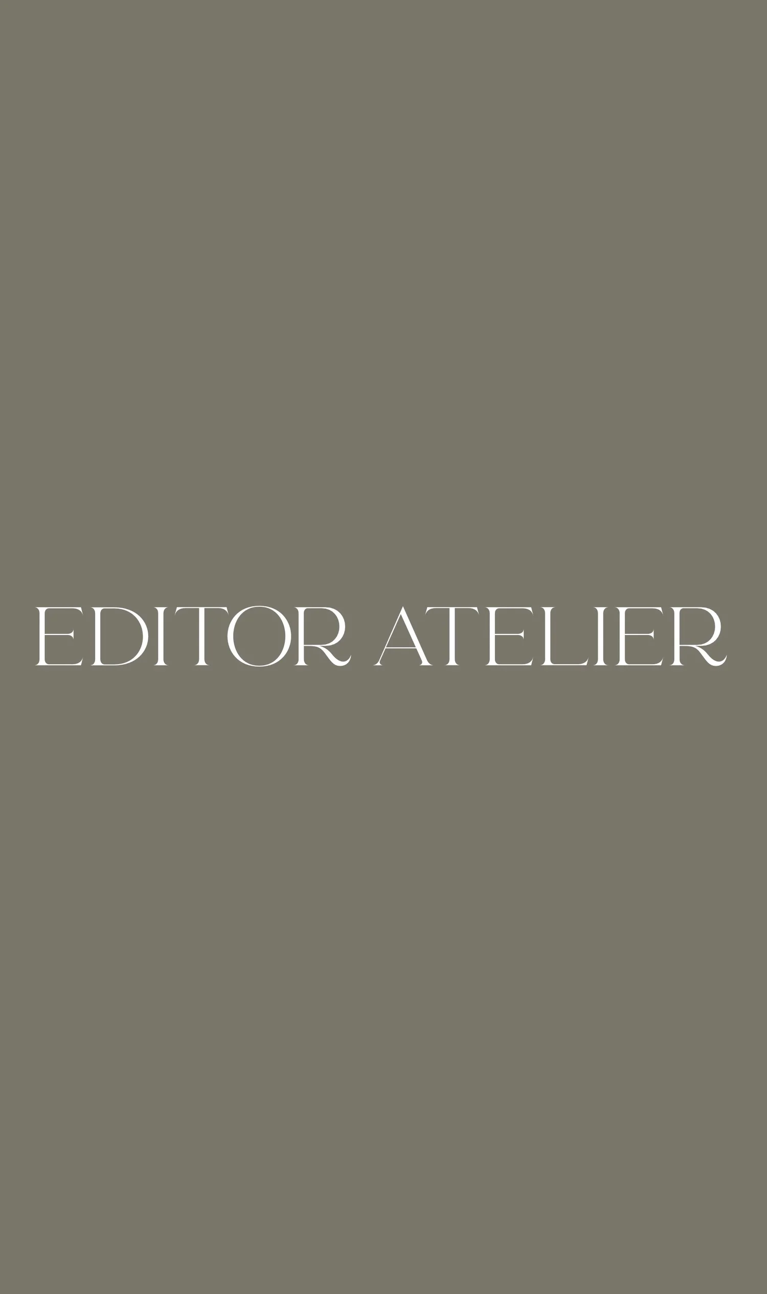 Editor Atelier