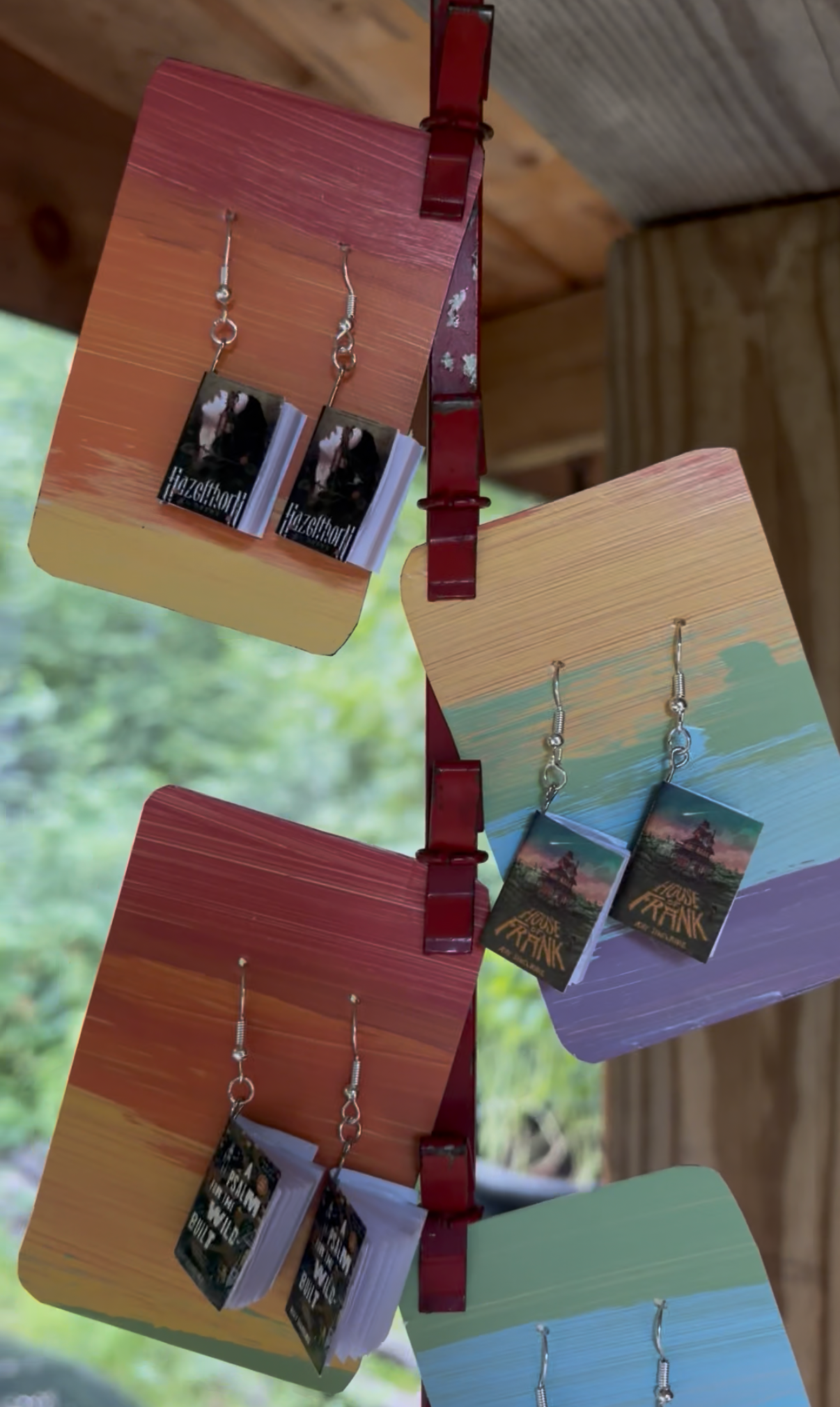 Bookish Earrings
