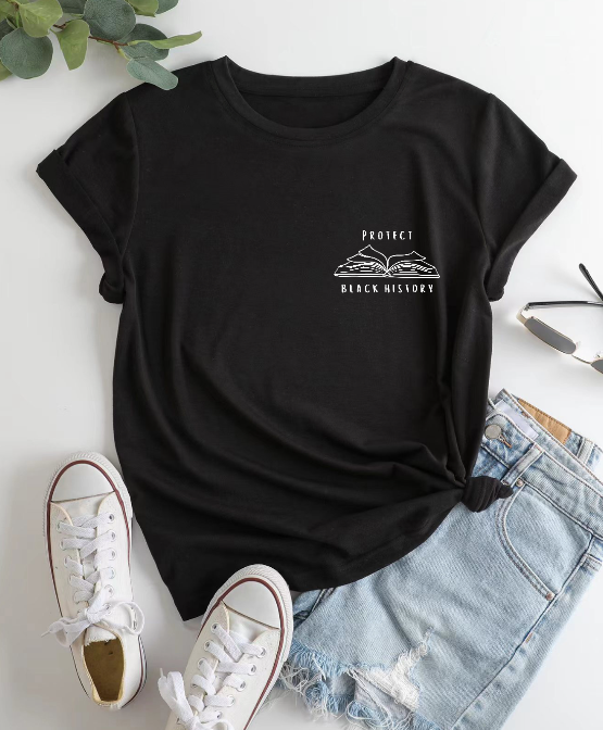 'Protect Black History' Short Sleeve T-shirt