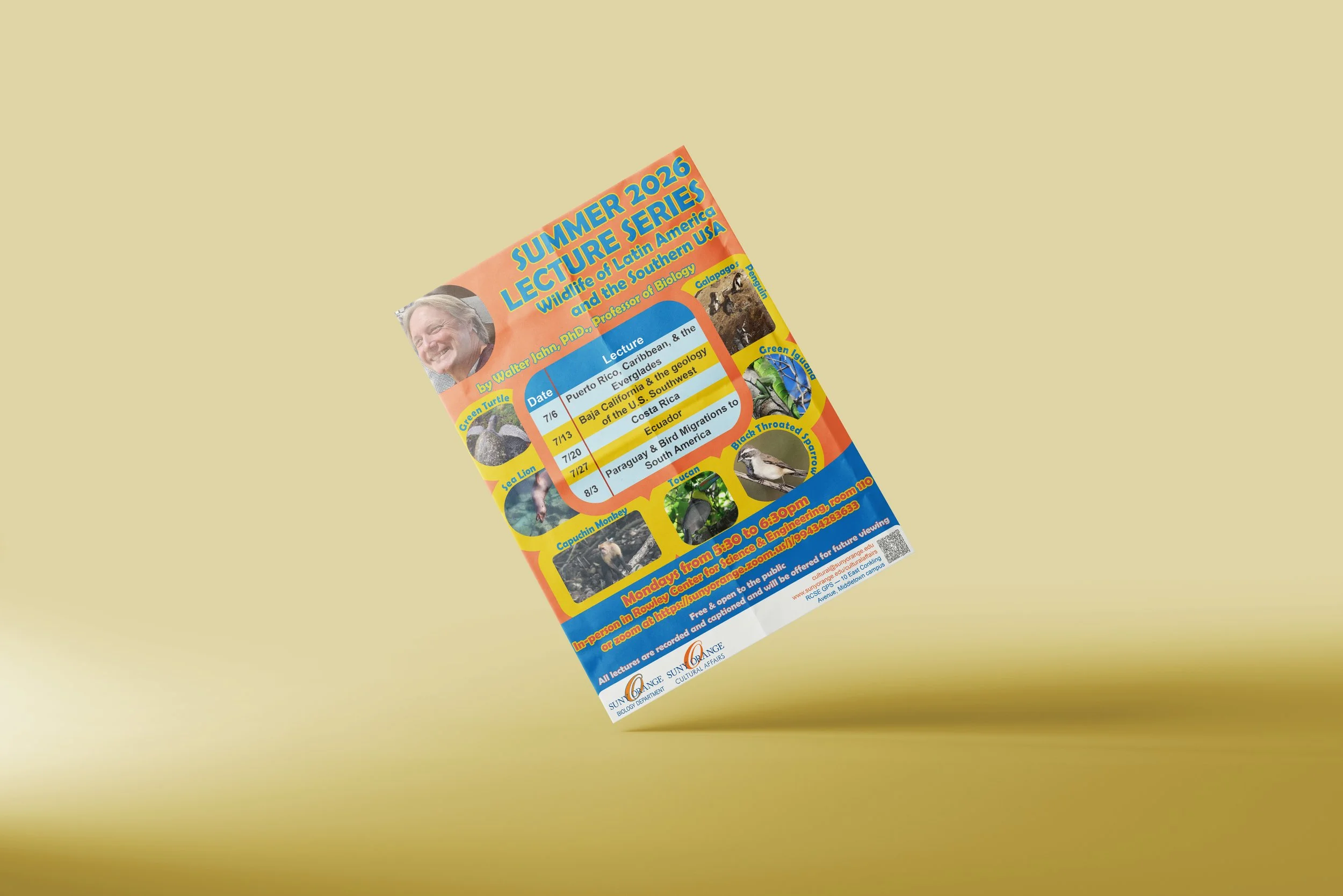 Biology Lecture Series Promotional Campaigns