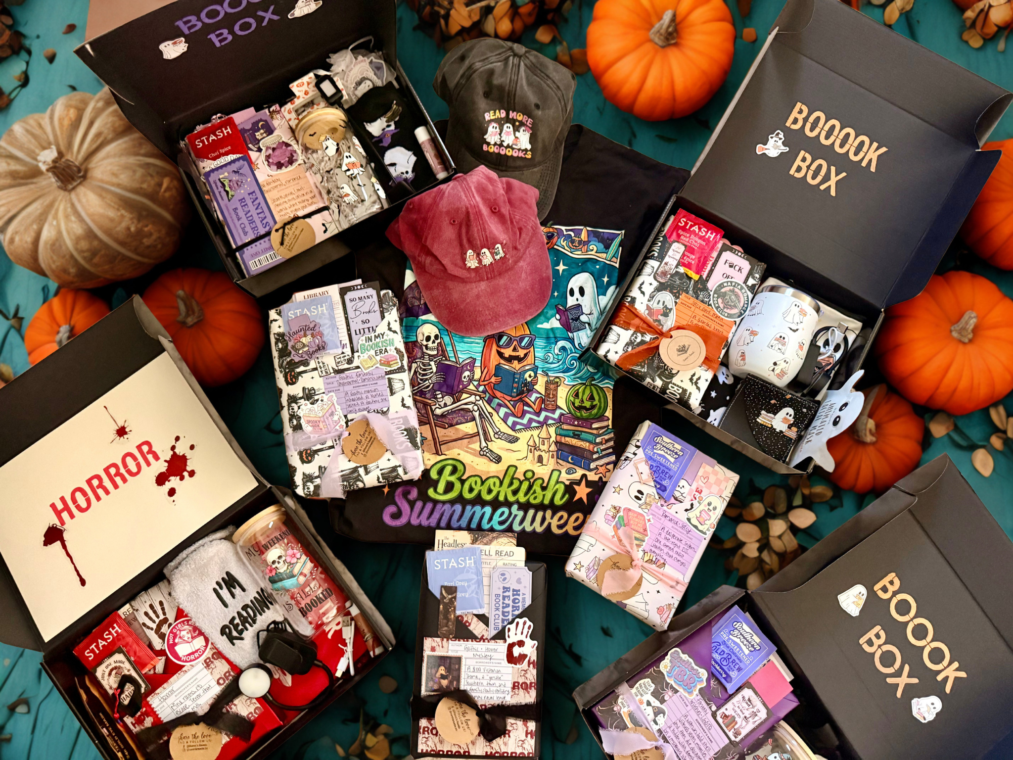 Halloween Books & Boxes