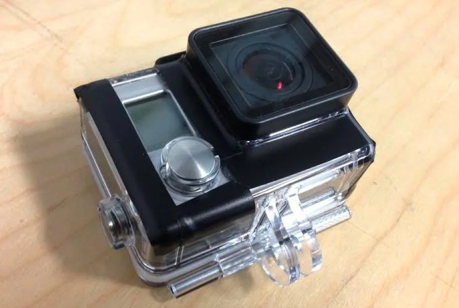 Prepping the GoPro for recording