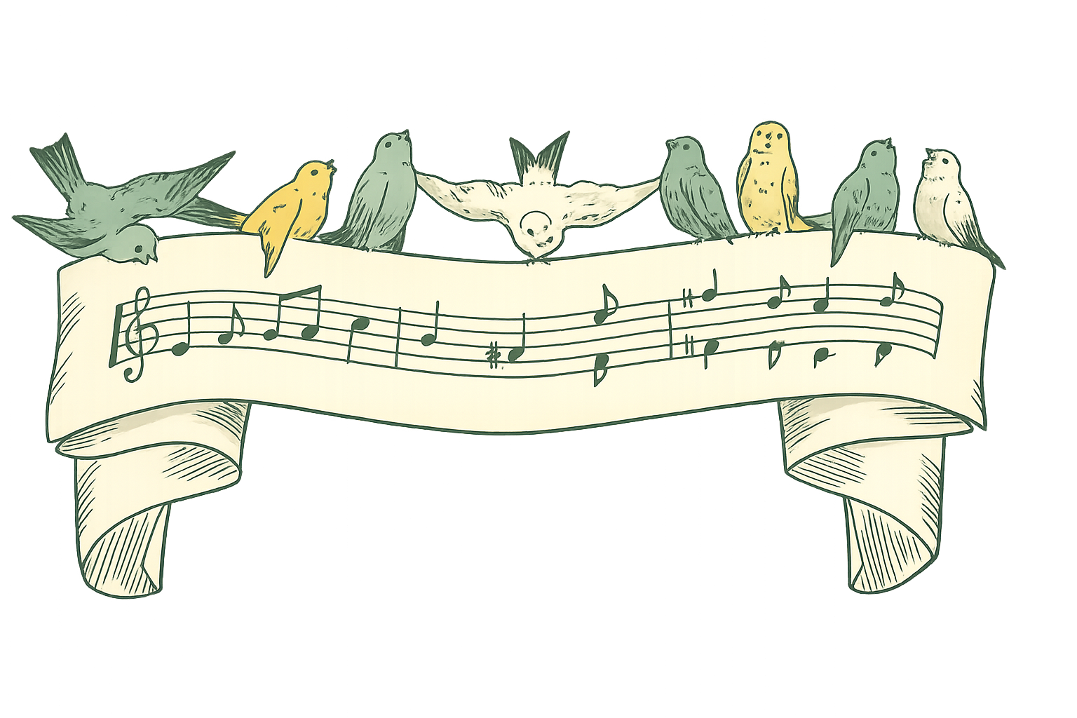 Musical notes connoting successful OCD and Anxiety therapy in Scottsdale, AZ.