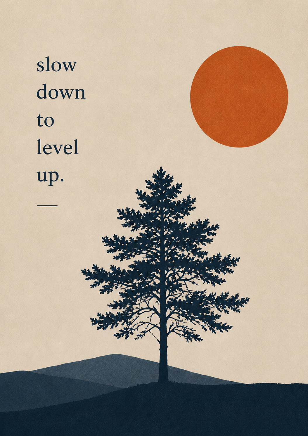 SlowDownToLevelUp.png