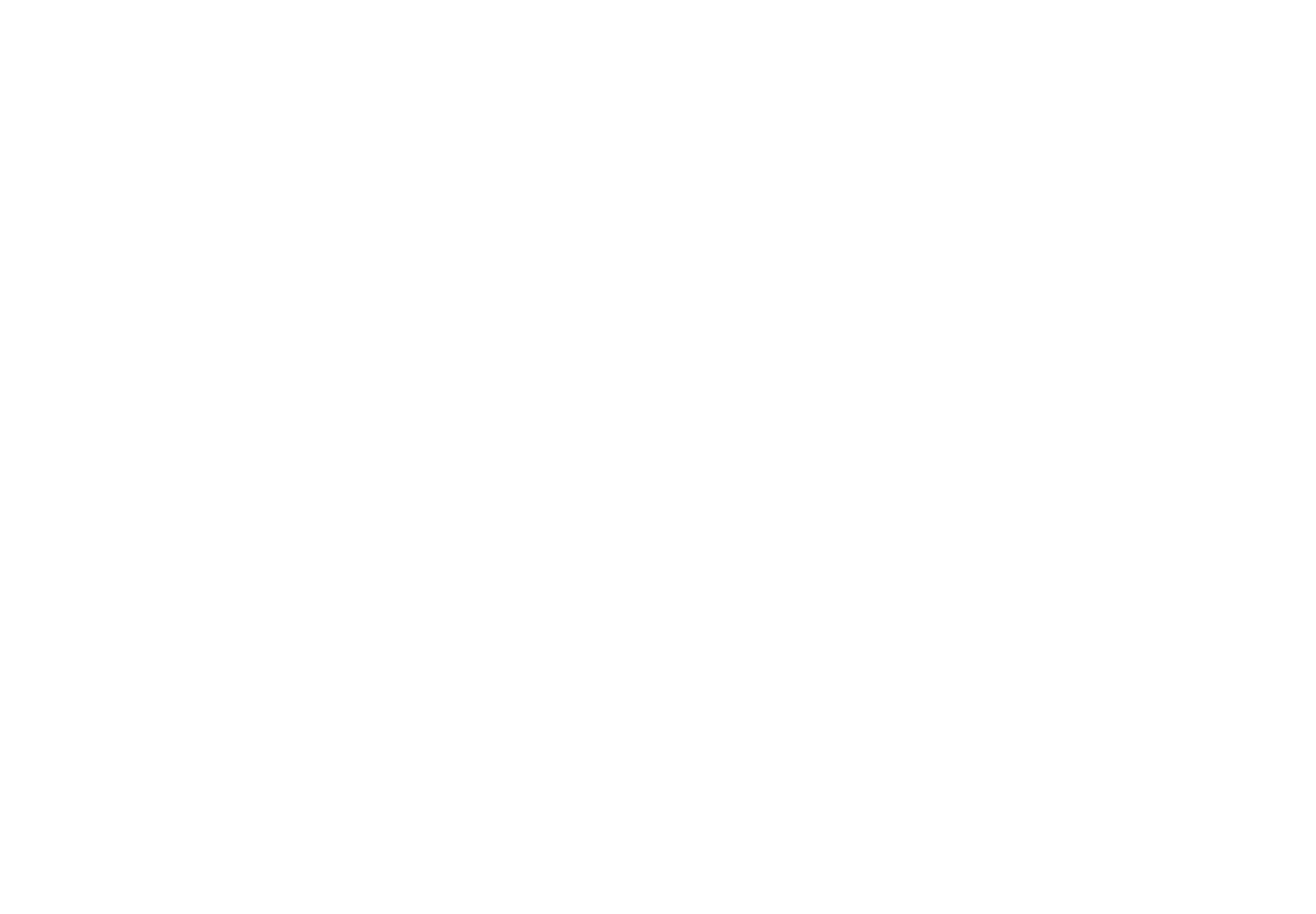 Black and white geometric abstract design with symmetrical shapes and rounded edges.