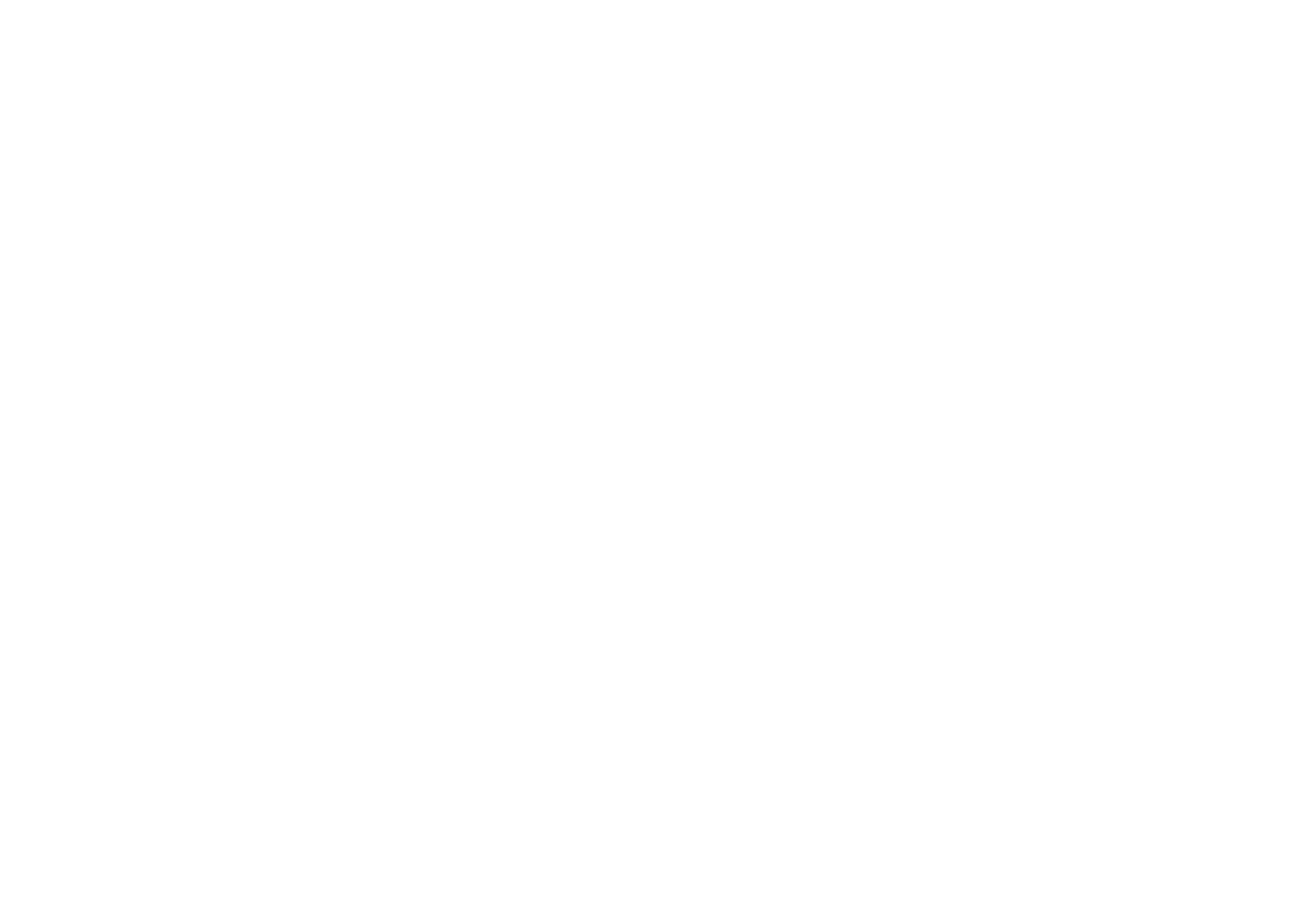 Black background with white abstract lines forming a symmetrical pattern.