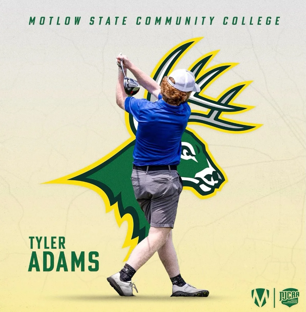 Adams signs with Motlow golf