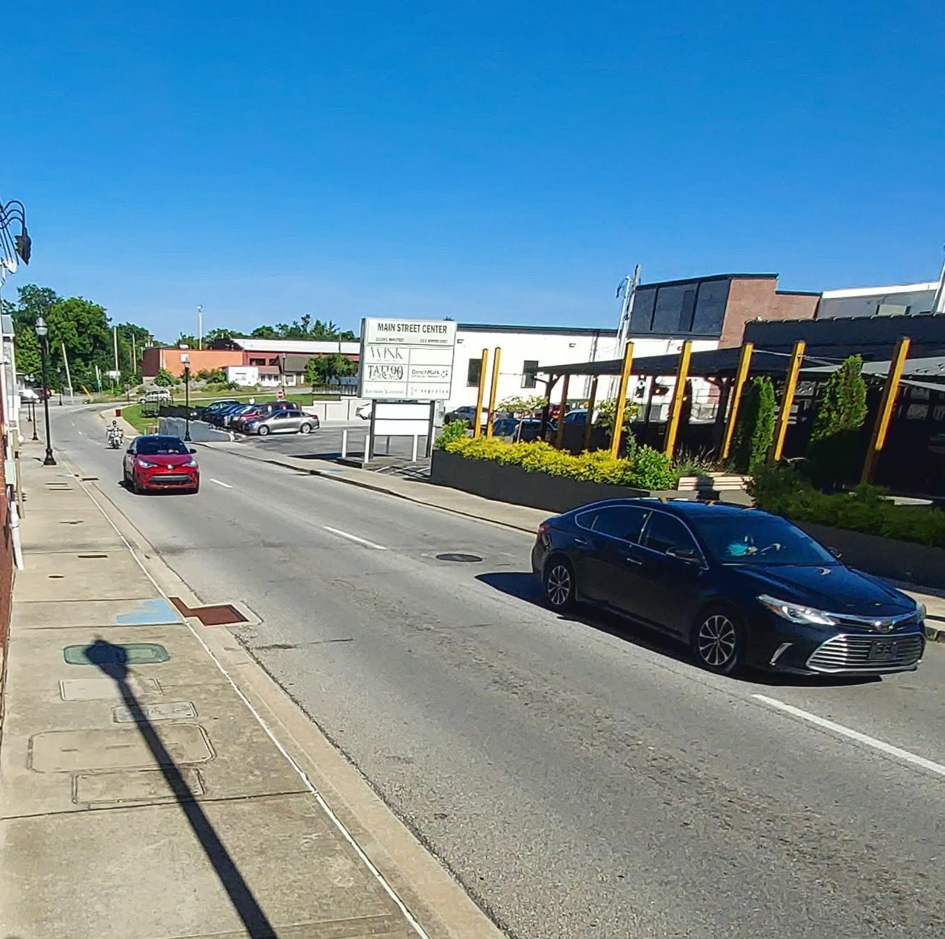 Crosswalk coming on Morford Street