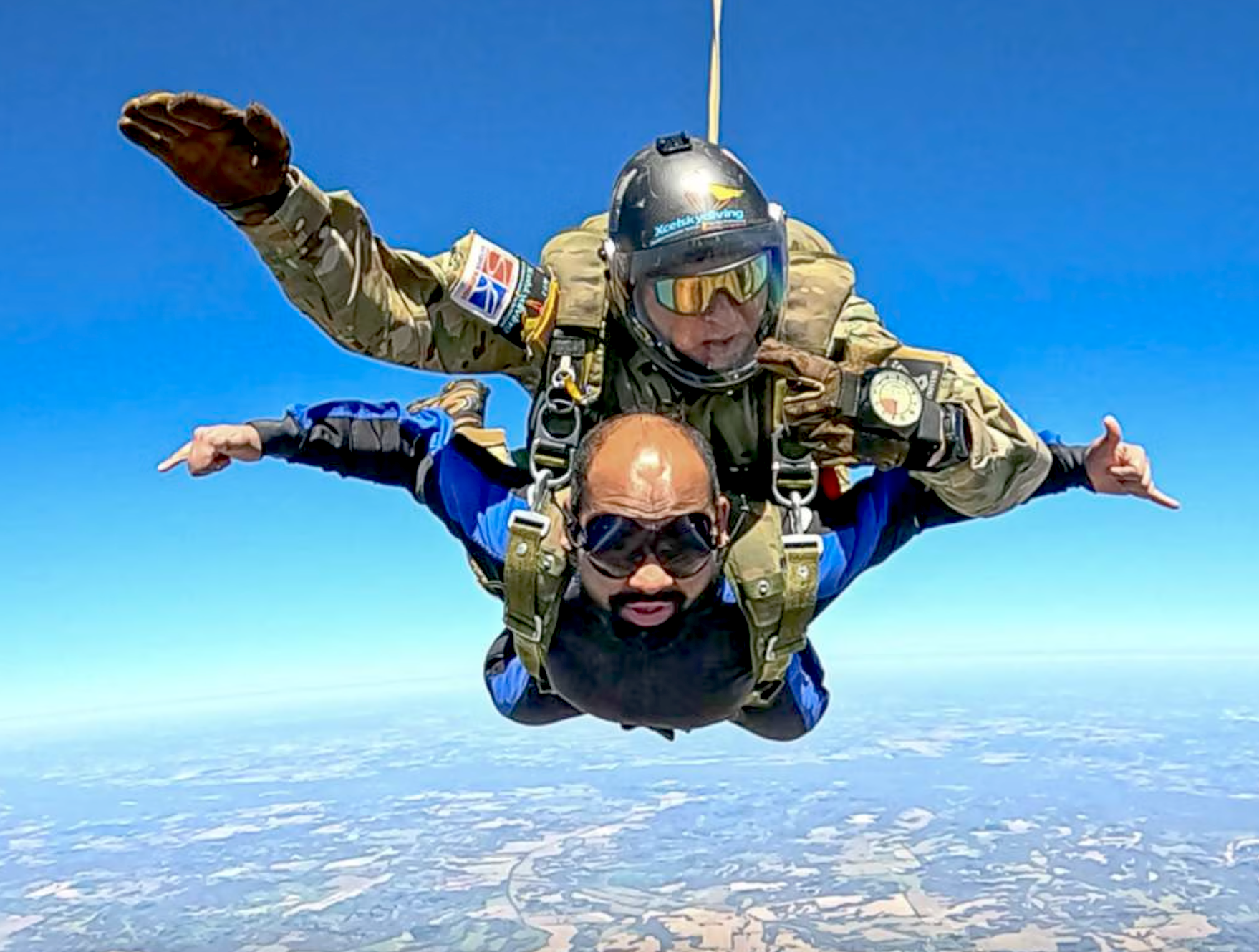 Skydiving available locally