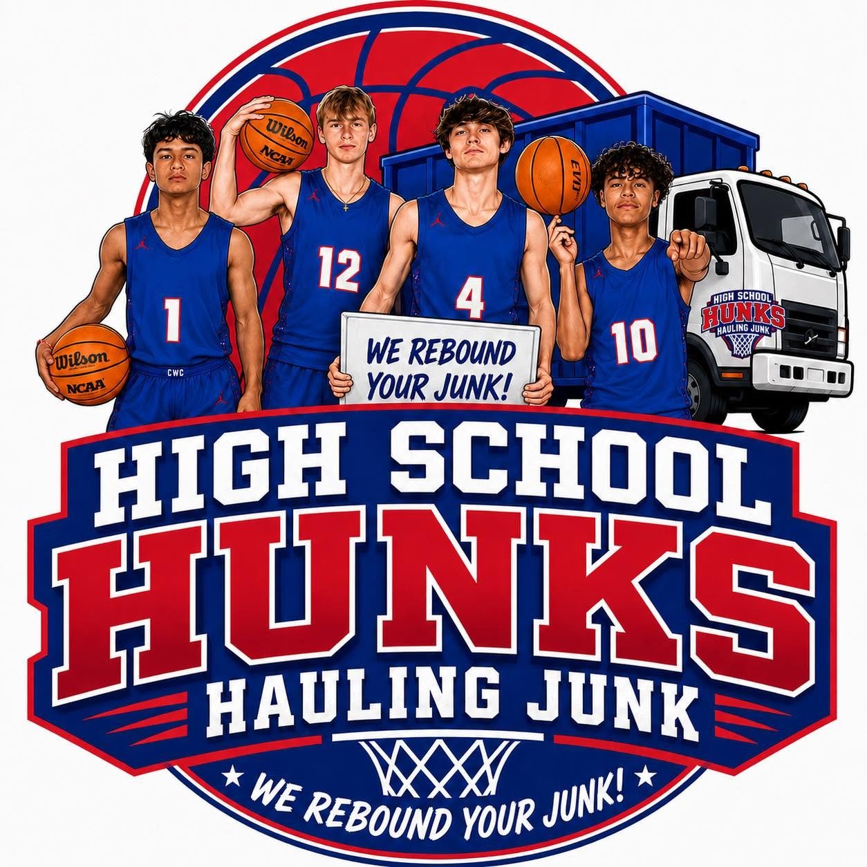 High School Hunks ready to haul junk