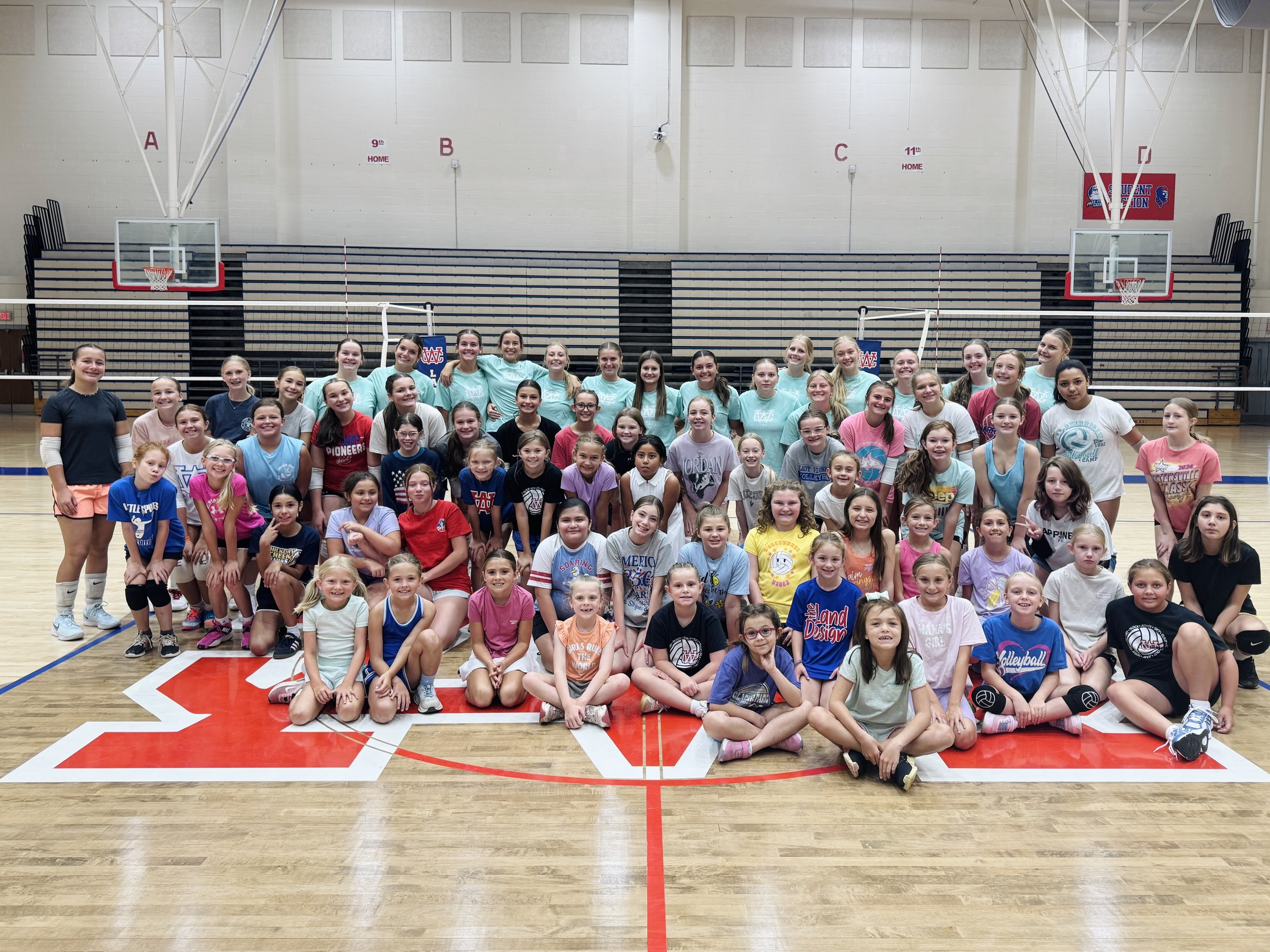 Volleyball clinic keeps kids in the game