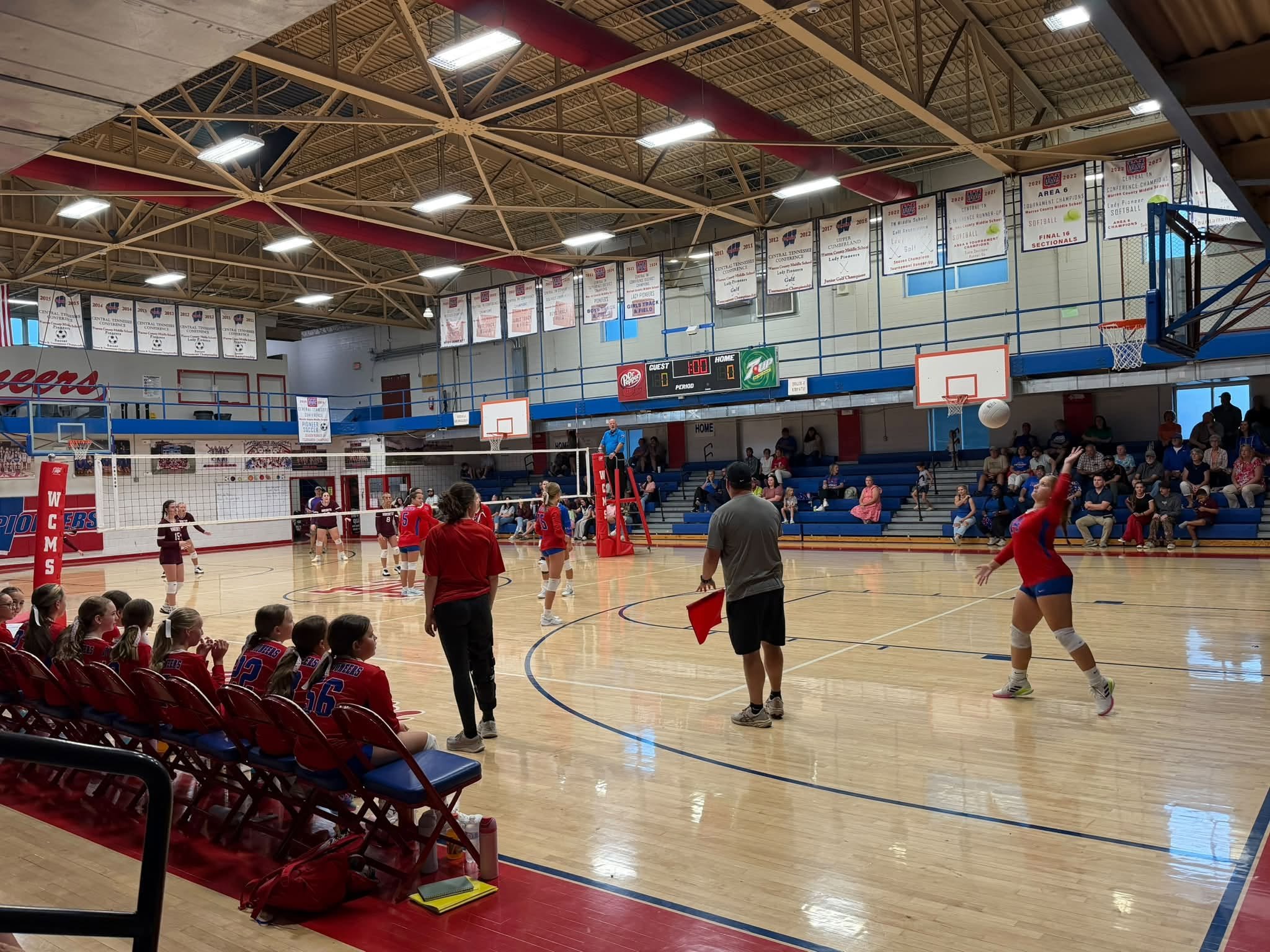 WCMS defends home court