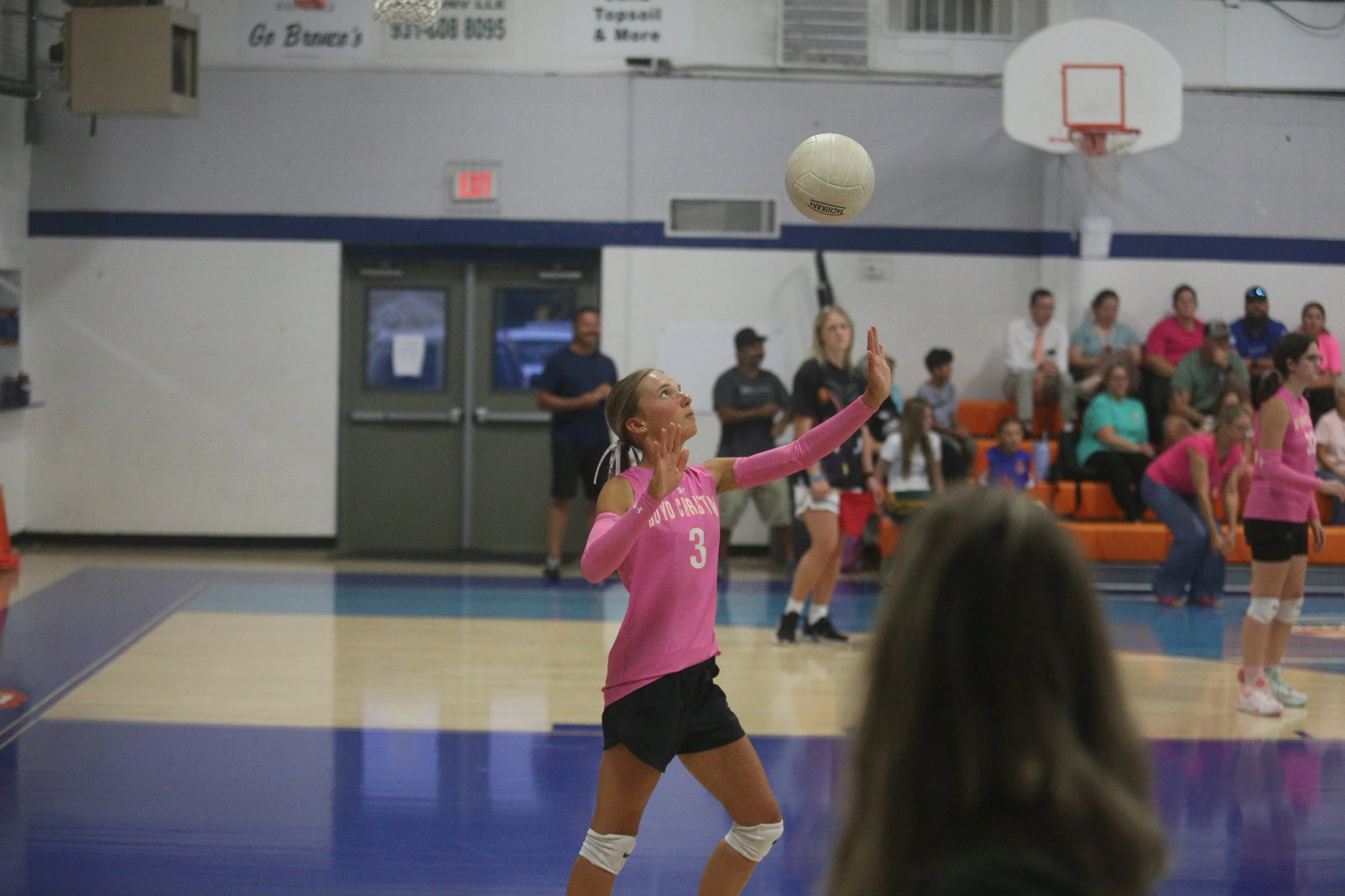 Lady Broncos fall in five-set battle at home
