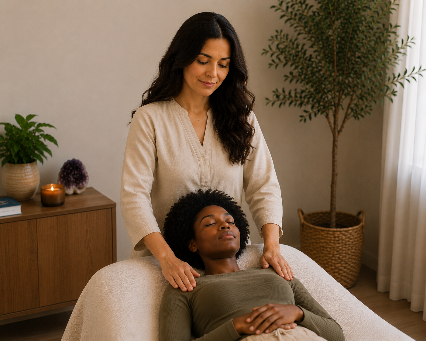 Reiki for UniteforHER clients