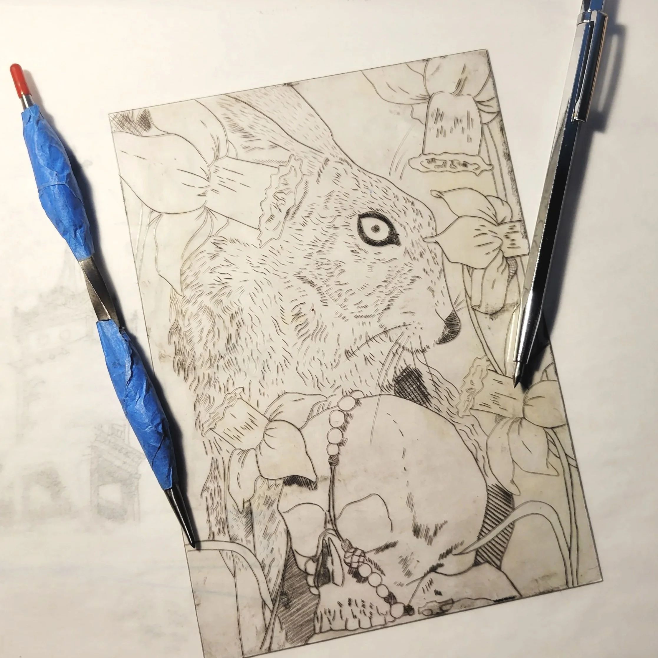 Drypoint Intaglio