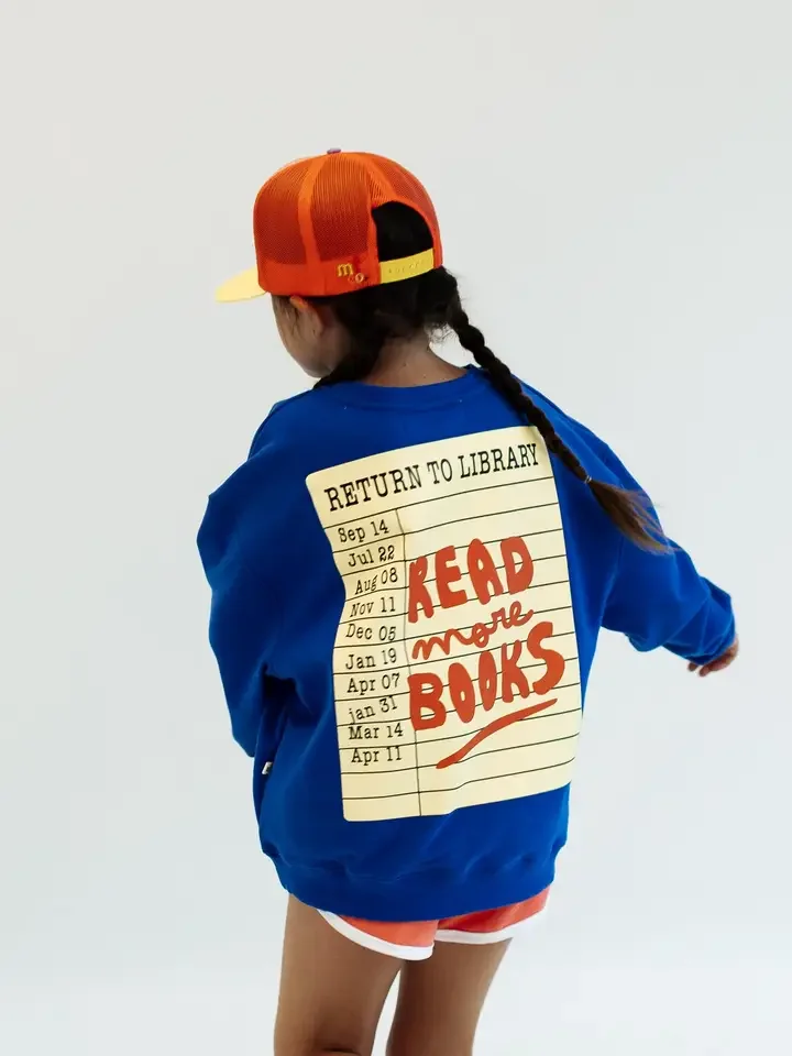 Cool Kids Read Books Kids Pullover
