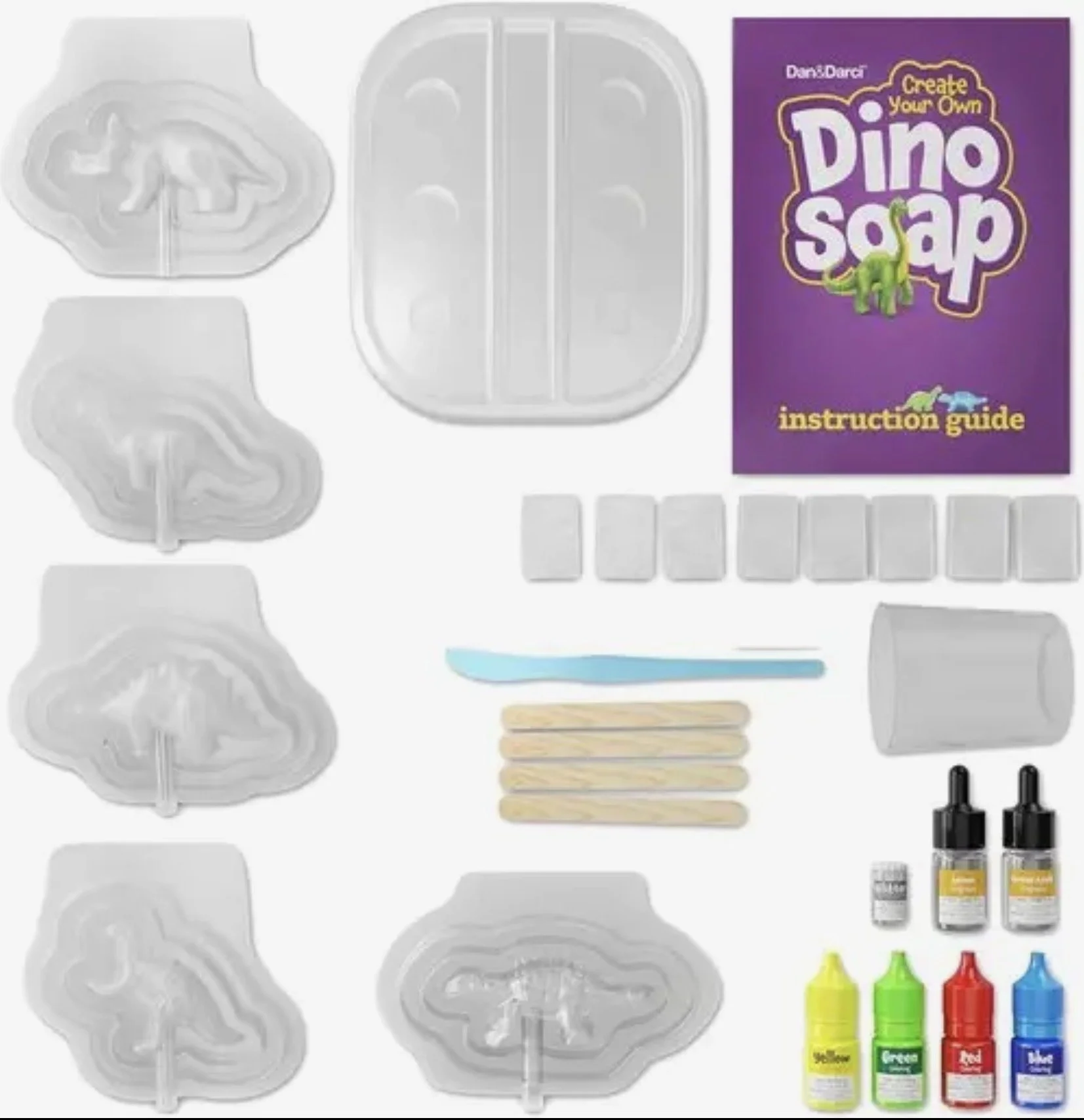Dinosaur Soap Lab Kits for 10 or 20