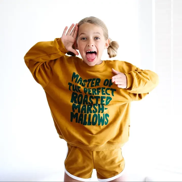 Marshmallow Master Kids Pullover