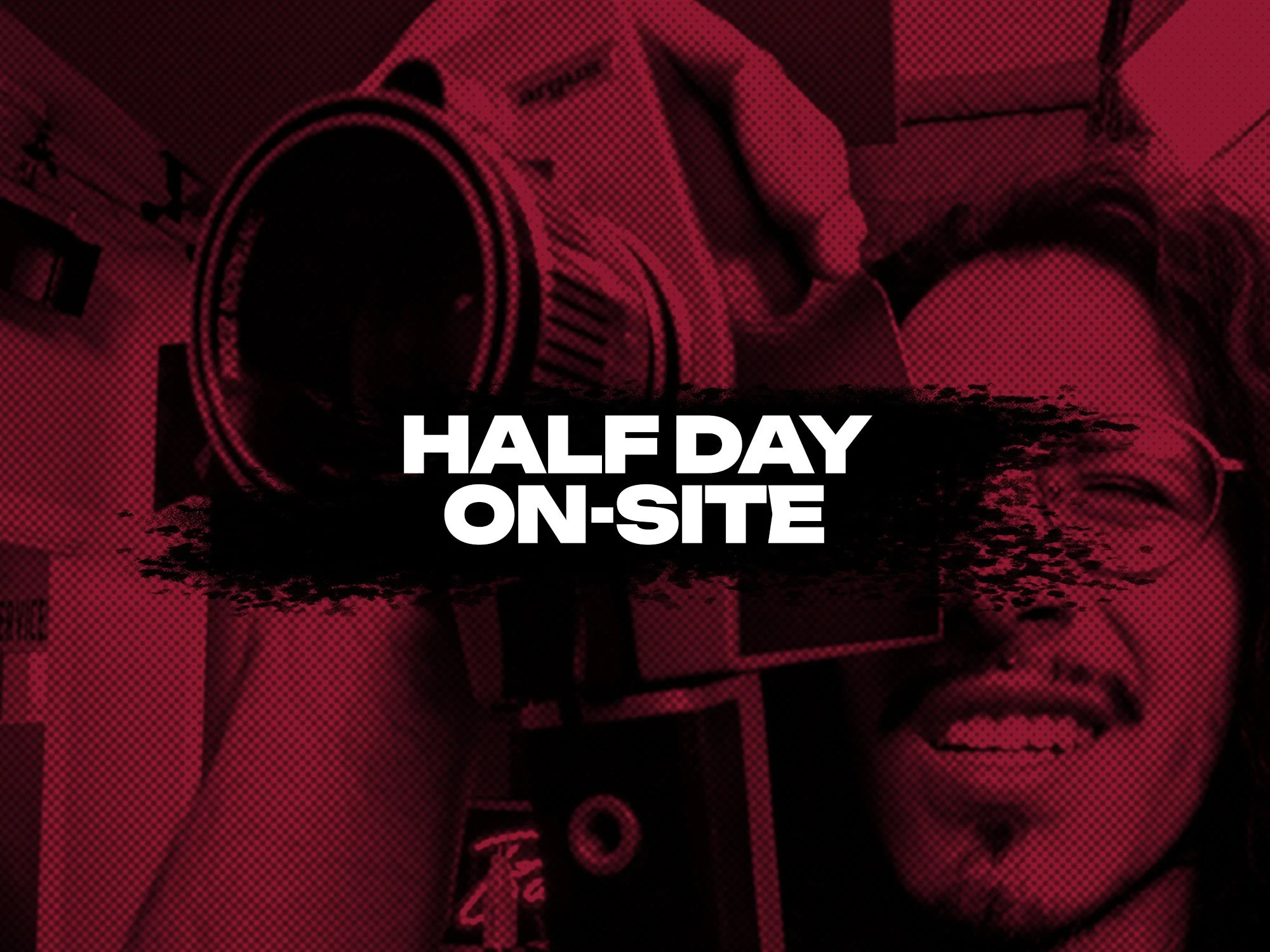 On-Site Videographer - Half Day (Audio, Video)