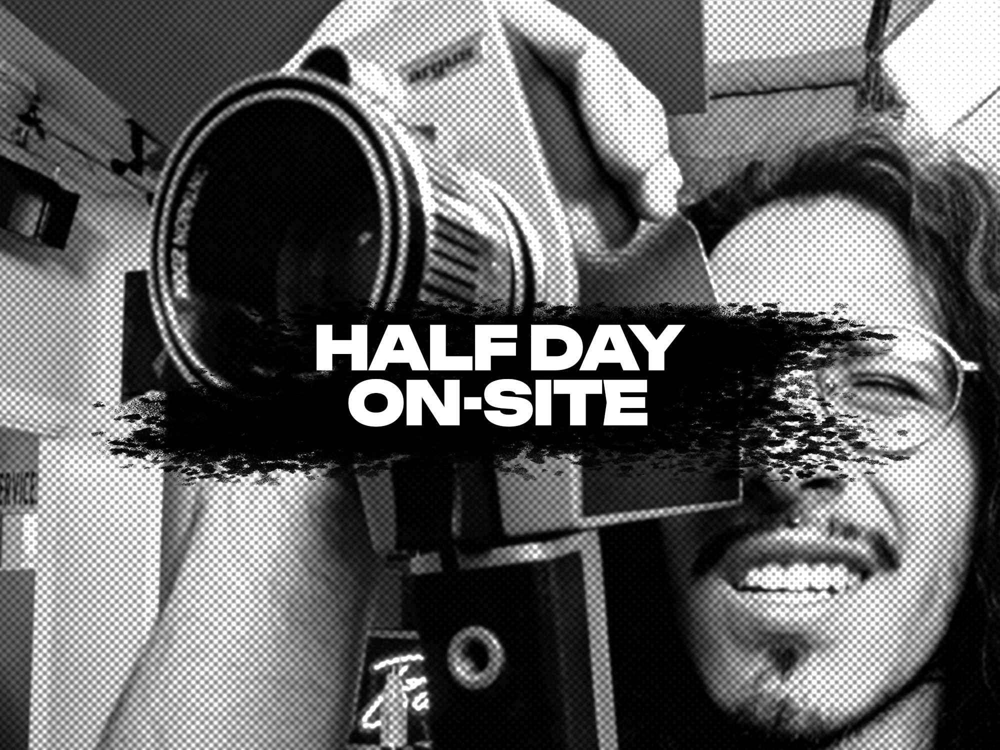 On-Site Videographer - Half Day (Audio, Video)