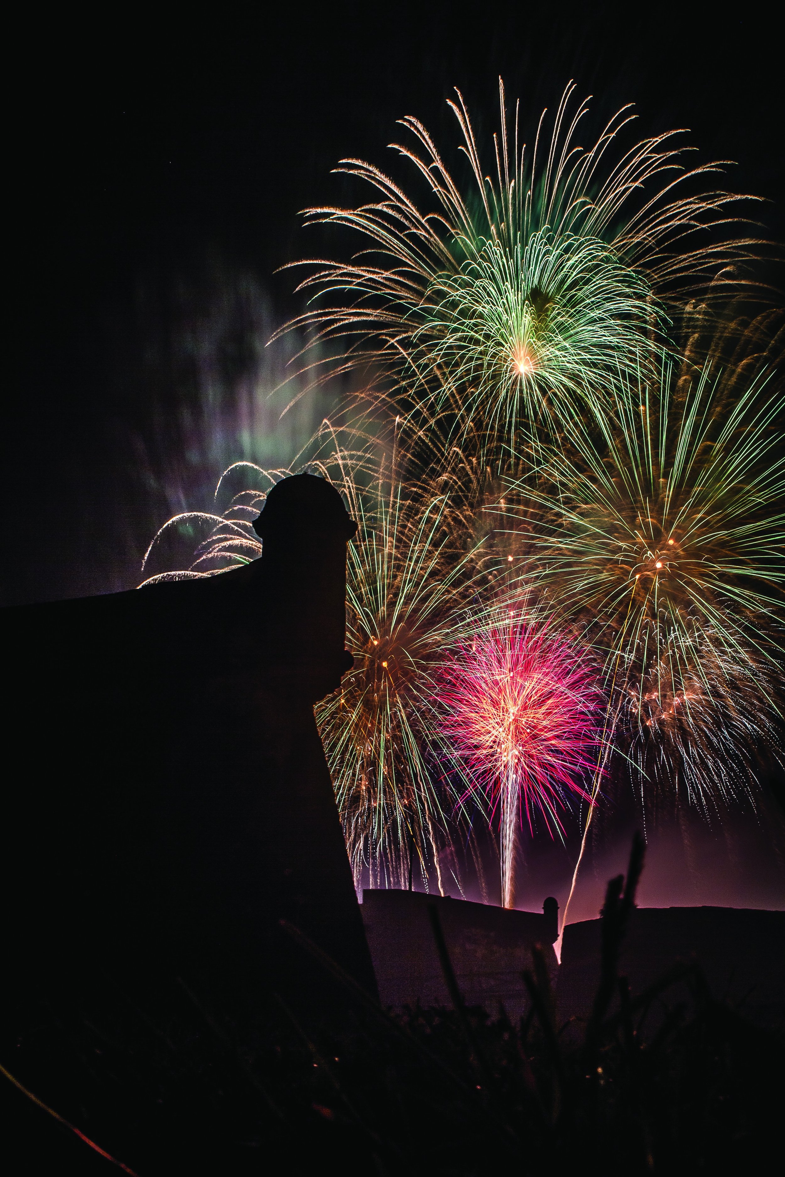 Fireworks Over the Matanzas