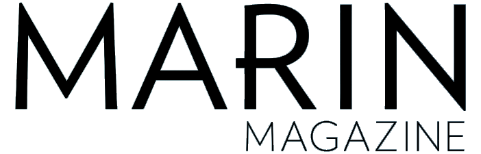 Marin Magazine Press  Logo  Silver Peso Larkspur