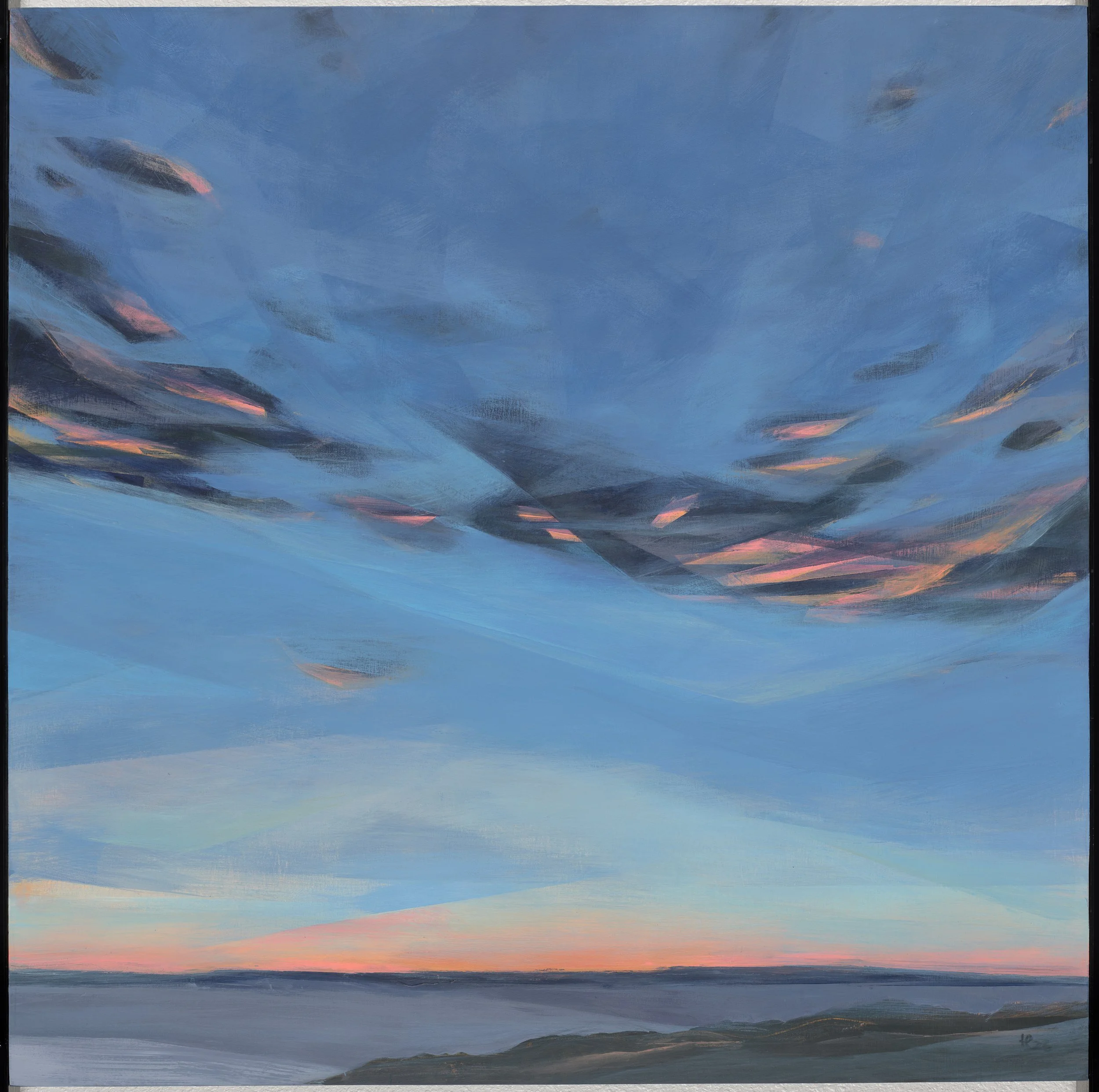 Hammock in the Sky
36" x 36" Acrylic on Wood Panel
2026