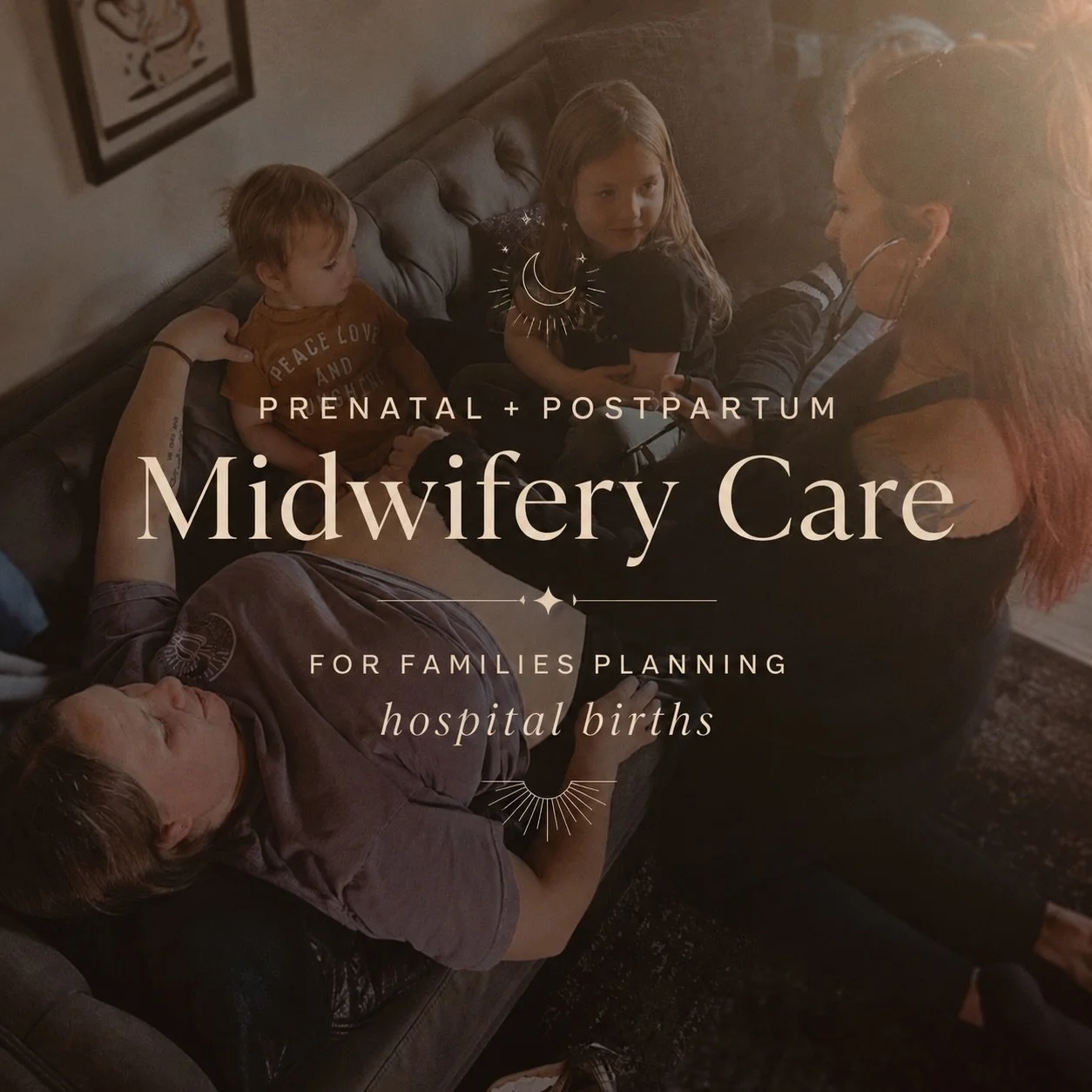 I&rsquo;m so excited to officially begin offering a limited number of prenatal + postpartum care spots for families planning hospital births, but still desiring a more relationship-centered midwifery experience throughout pregnancy and the postpartum