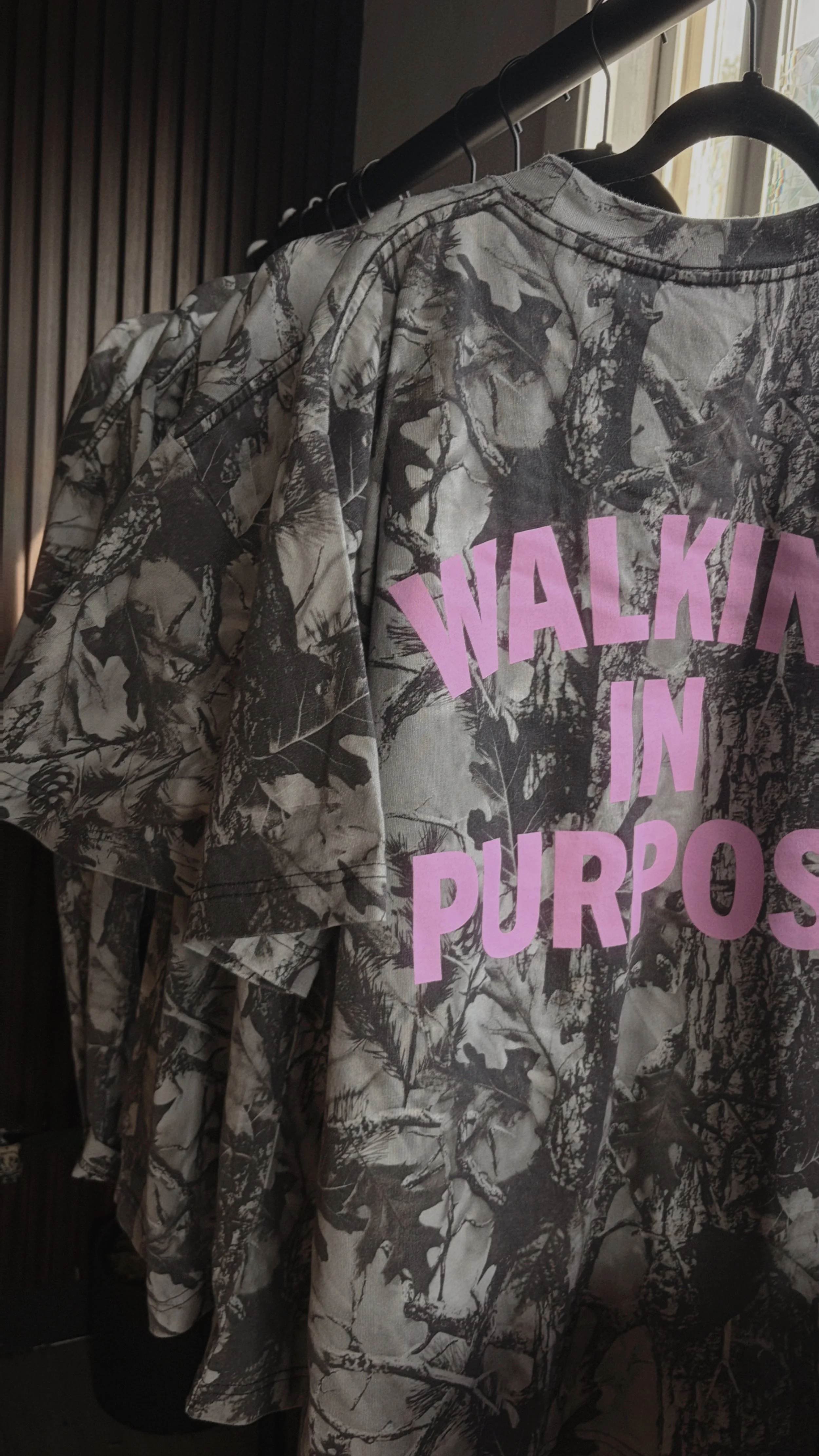 walking in purpose tee