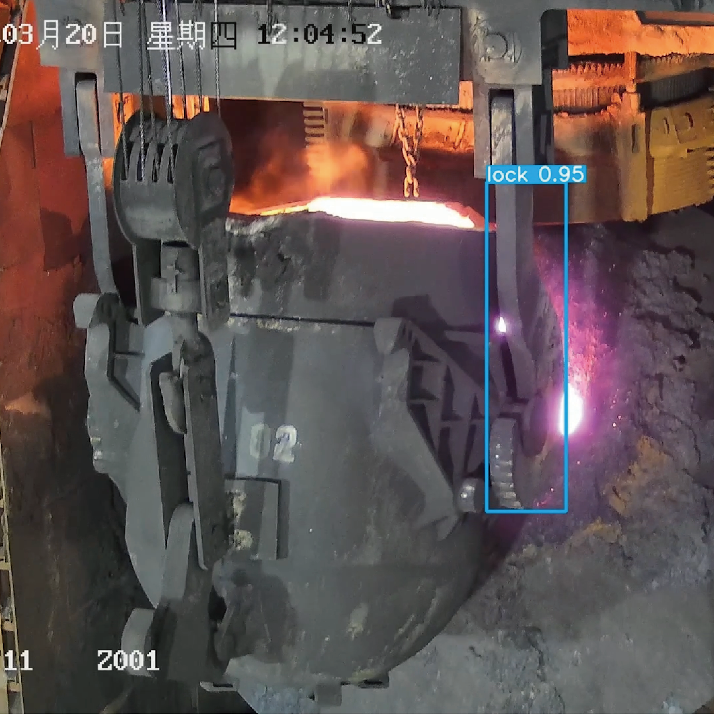 Crane hook tracking