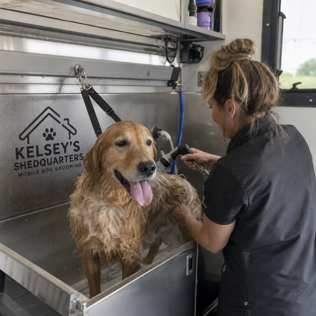 Dog Bath & Brush Package