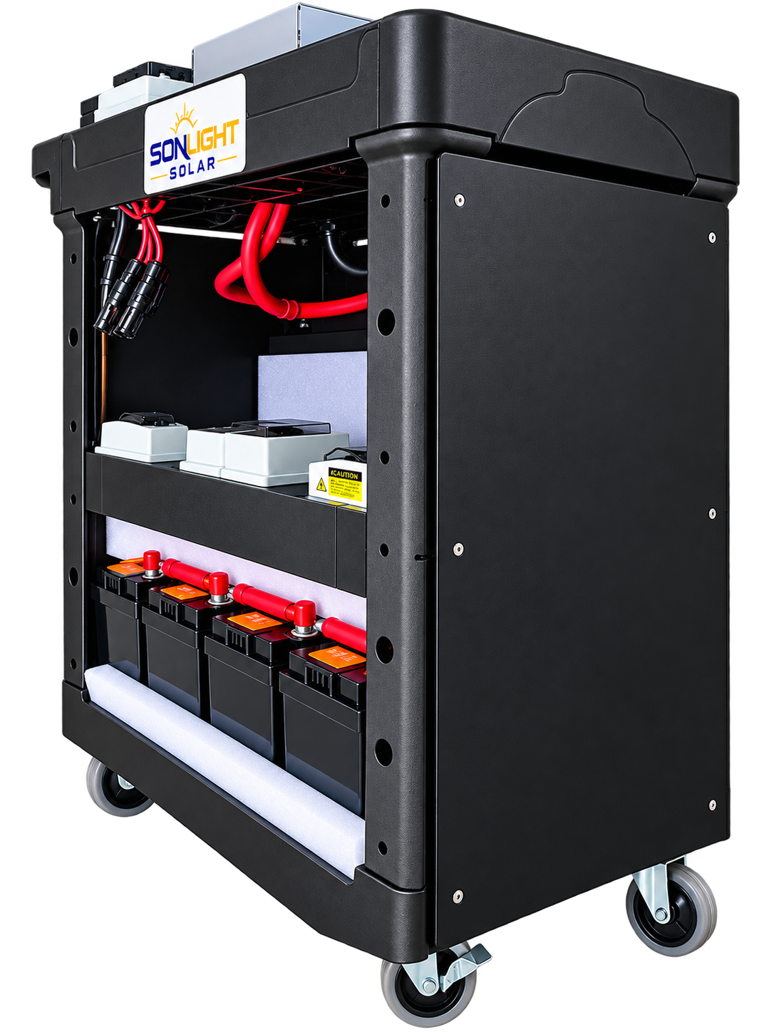 Isolated Black Solar Battery Cart.png
