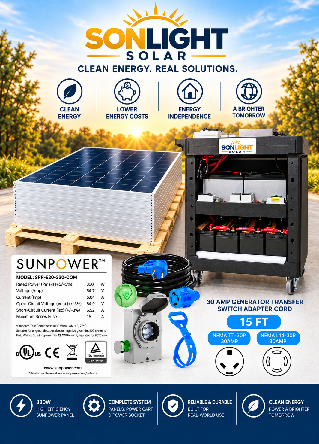 Portable Solar Power Station