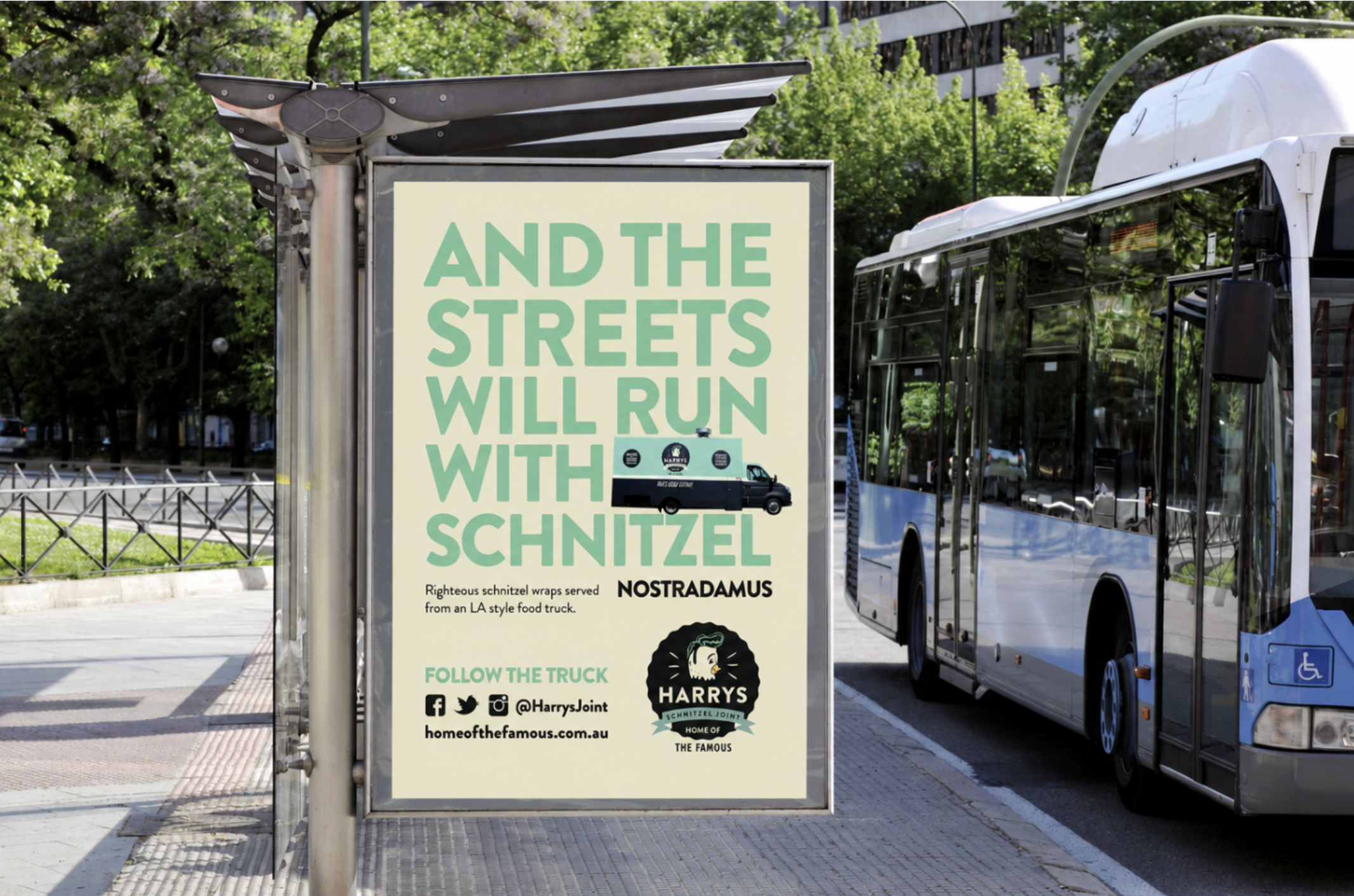 HARRY'S SCHNITZEL JOINT
Fast Food Retail Branding