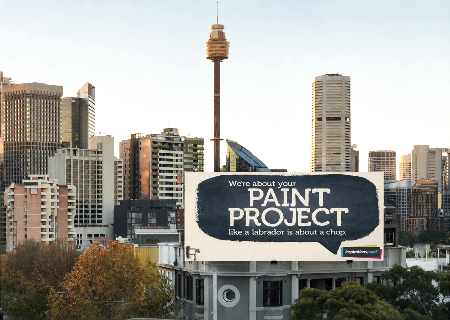 Inspirations Paint integrated brand strategy, advertising and communications campaign supporting Australia's largest specialty paint retailer.