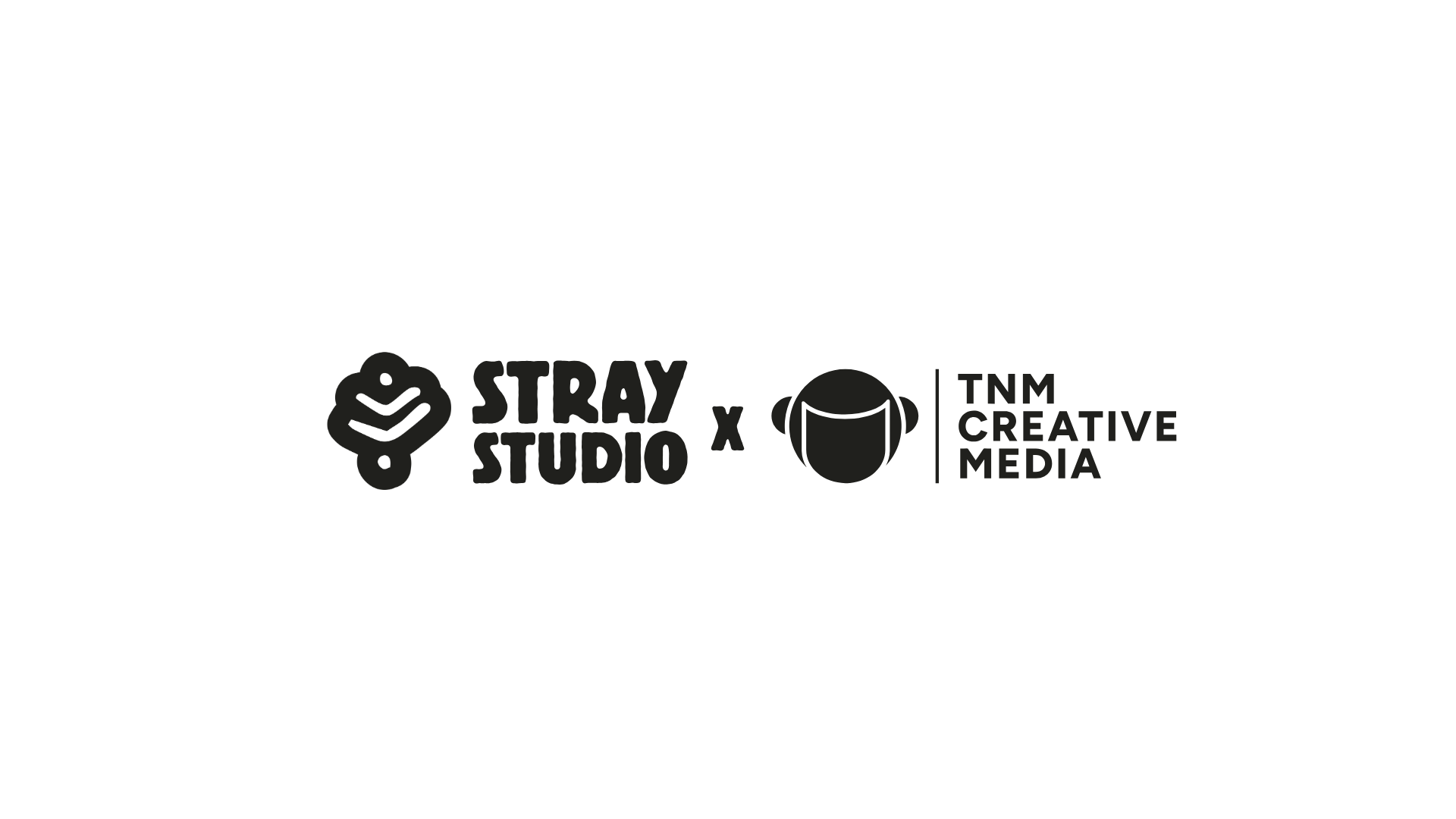 Stray Studio and TNM Creative Media marketing partnership logo for agriculture & farmers.