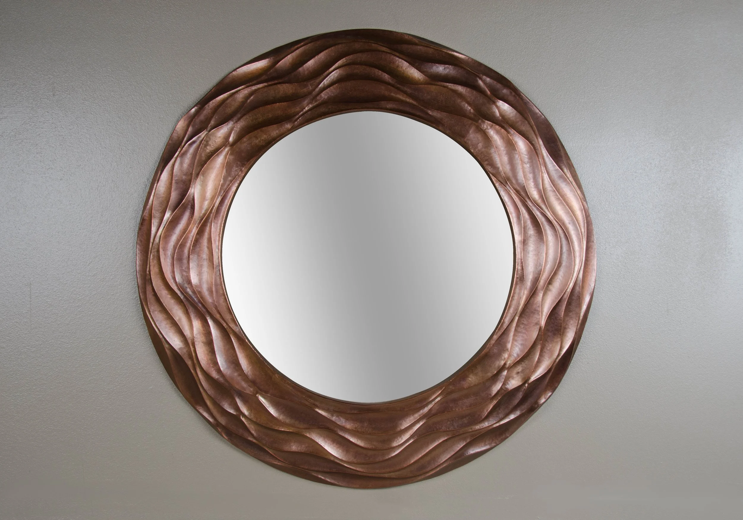 Sui  Ola Mirror | Antique Copper