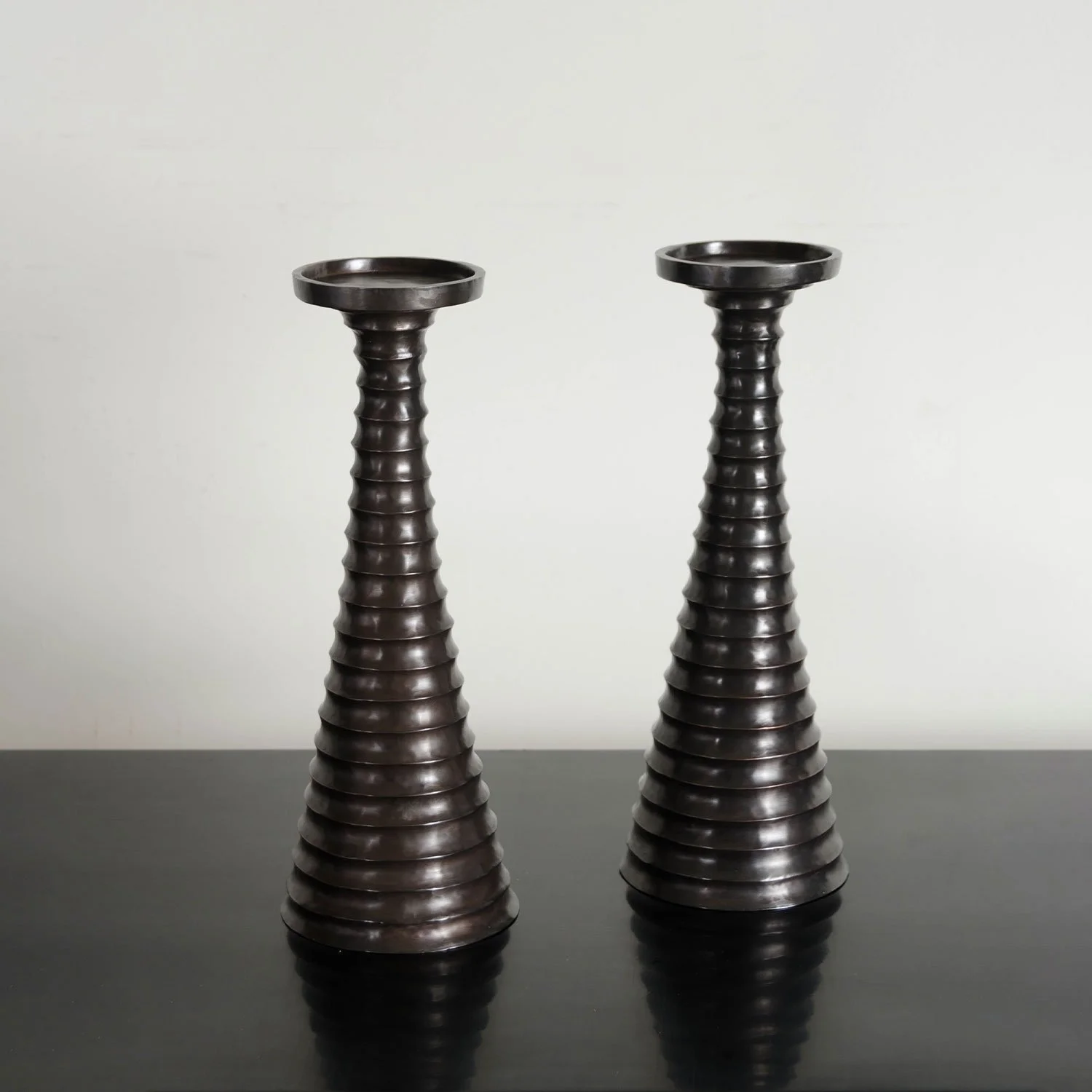 Tang Candlestand | Black Copper