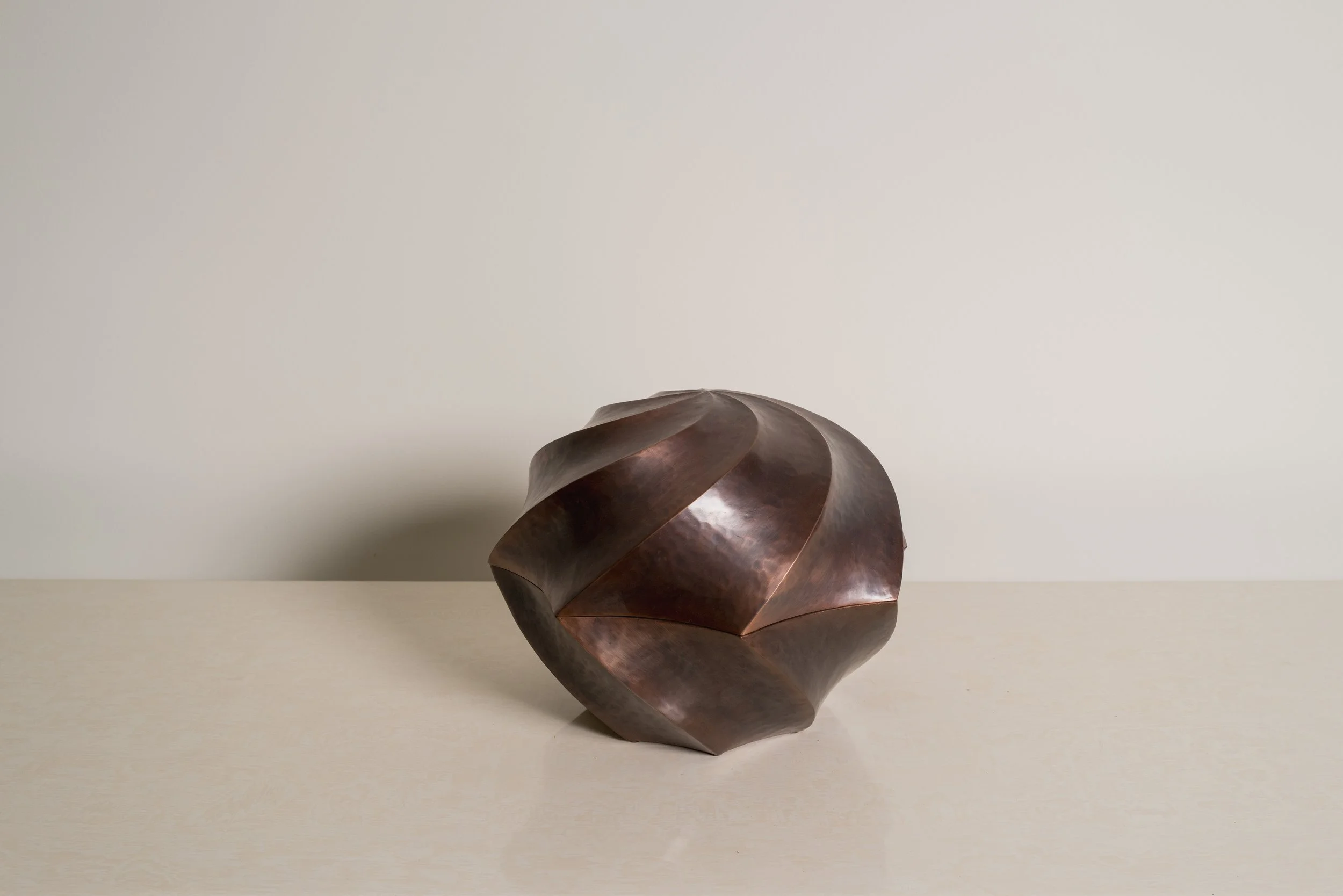 Swirl Box | Antique Copper