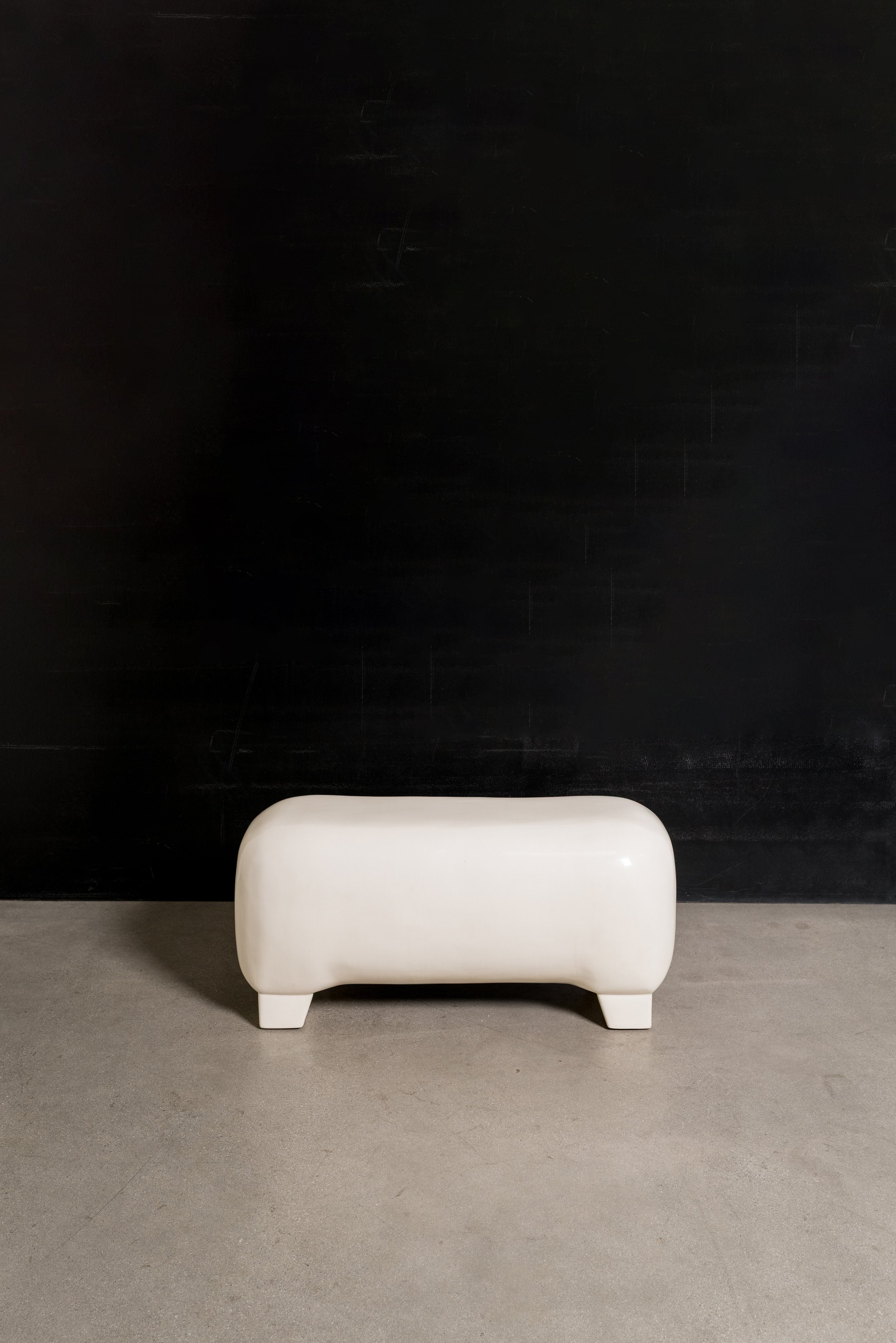 Pong Bench | Cream Lacquer