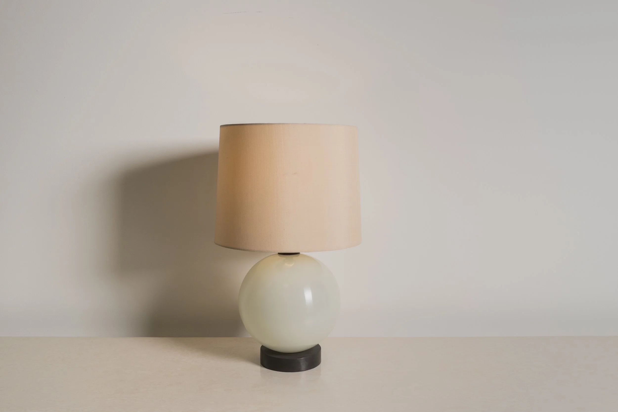 La Lune Lamp | Bai Jade Peking Glass