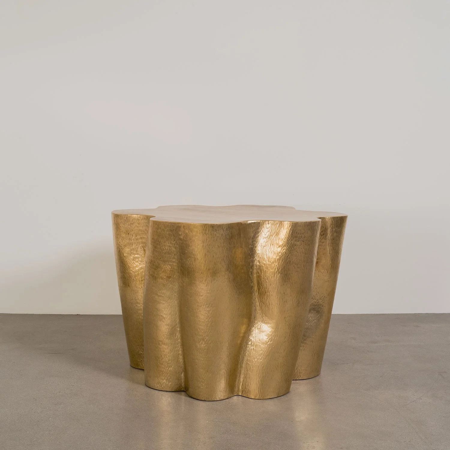 Ji Guan Dining Table Base | Brass